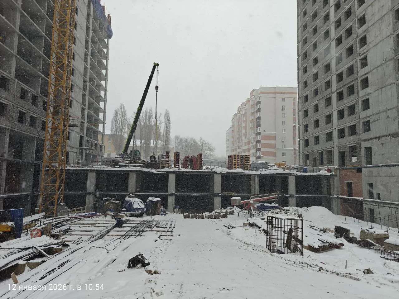 ЖК СПУТНИК ход строительства