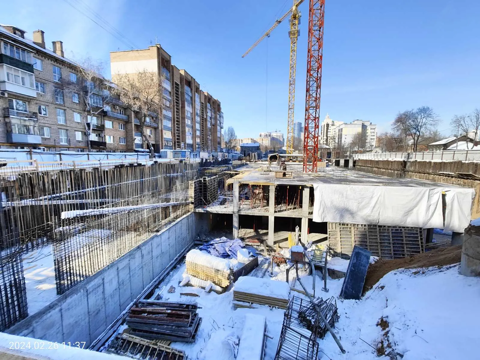 ЖК КВАТРО ход строительства