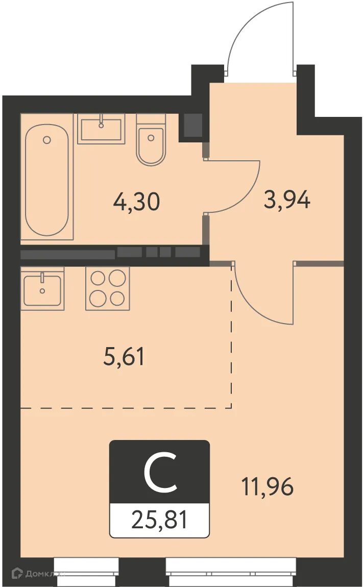 Фото квартиры в ЖК Спутник-1