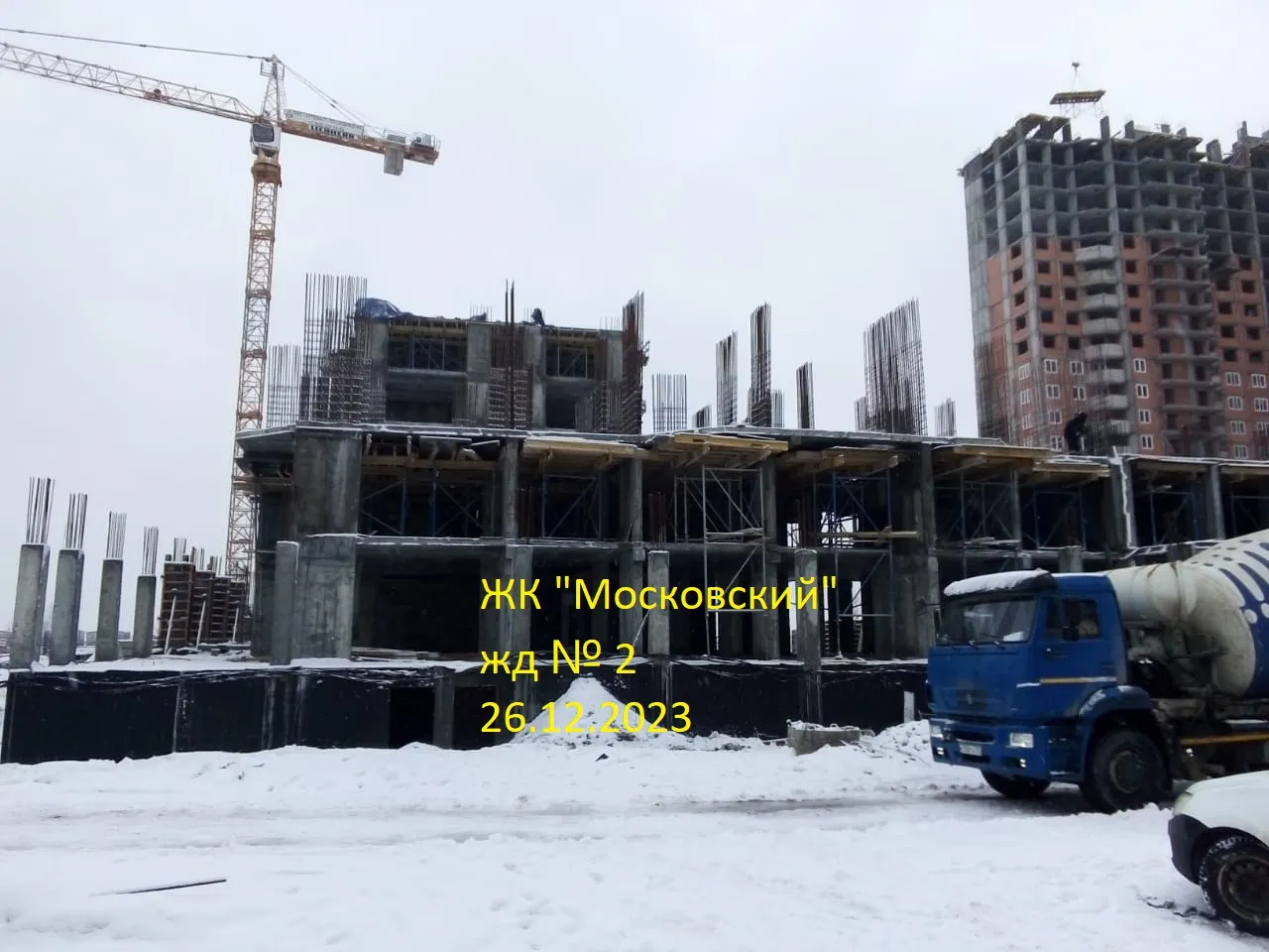 ЖК Московский ход строительства