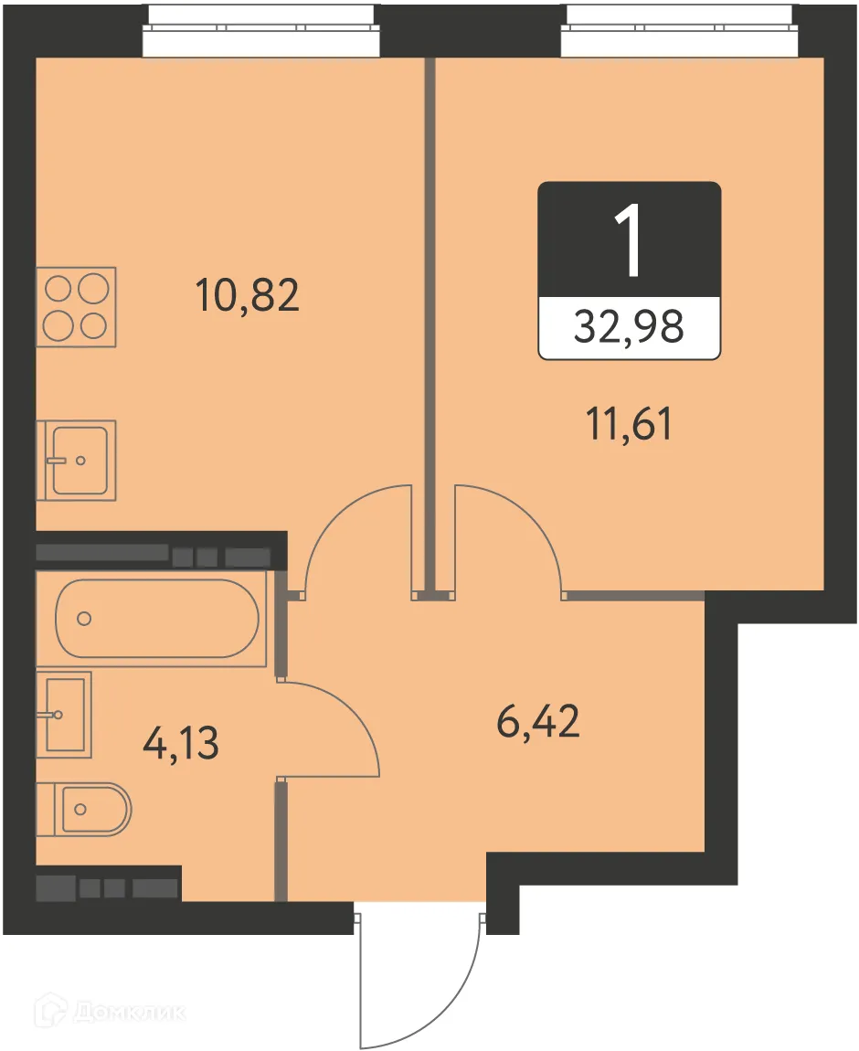 Фото квартиры в ЖК Спутник-1