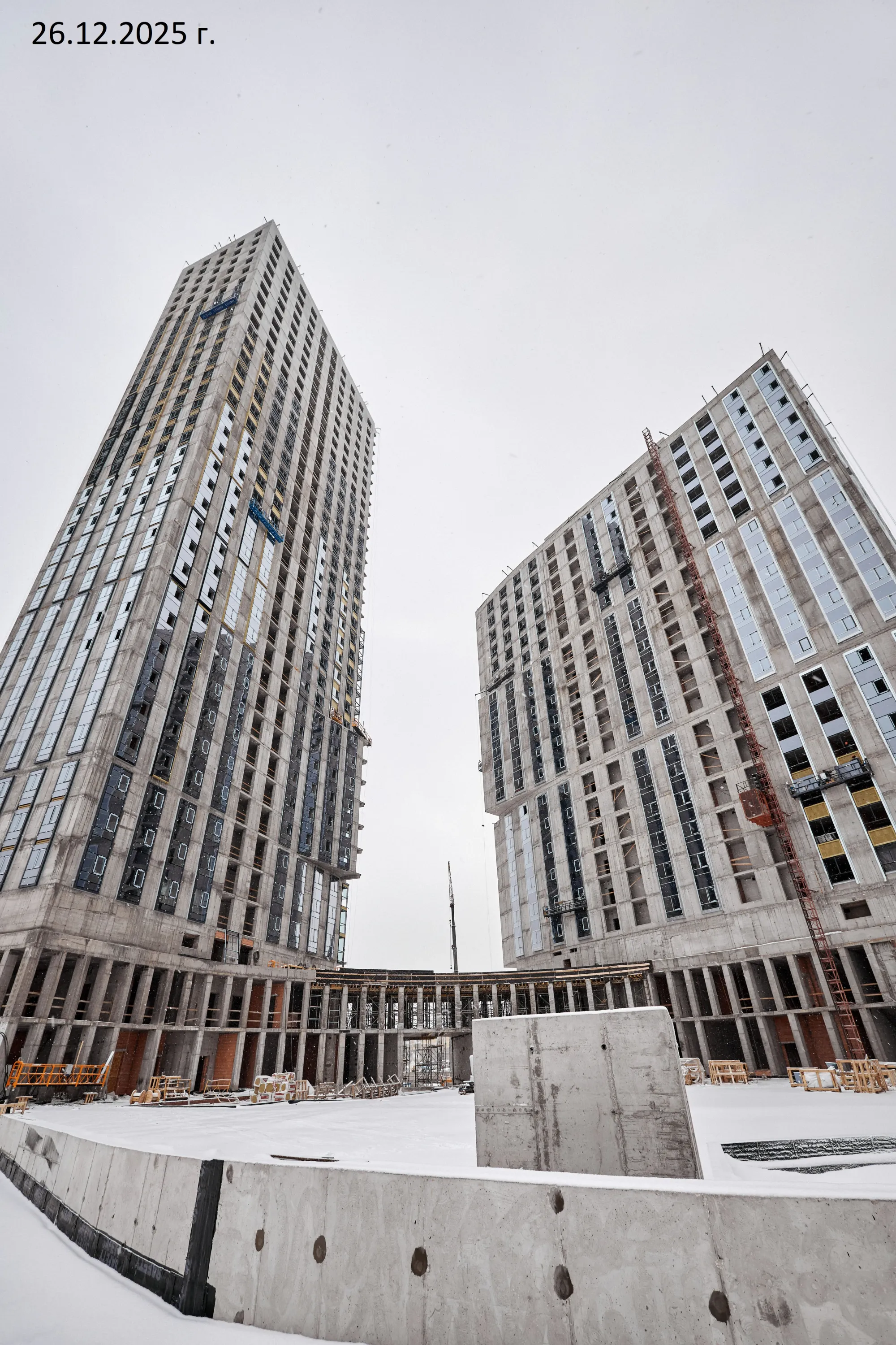 ЖК Жилые башни Баланс Towers ход строительства