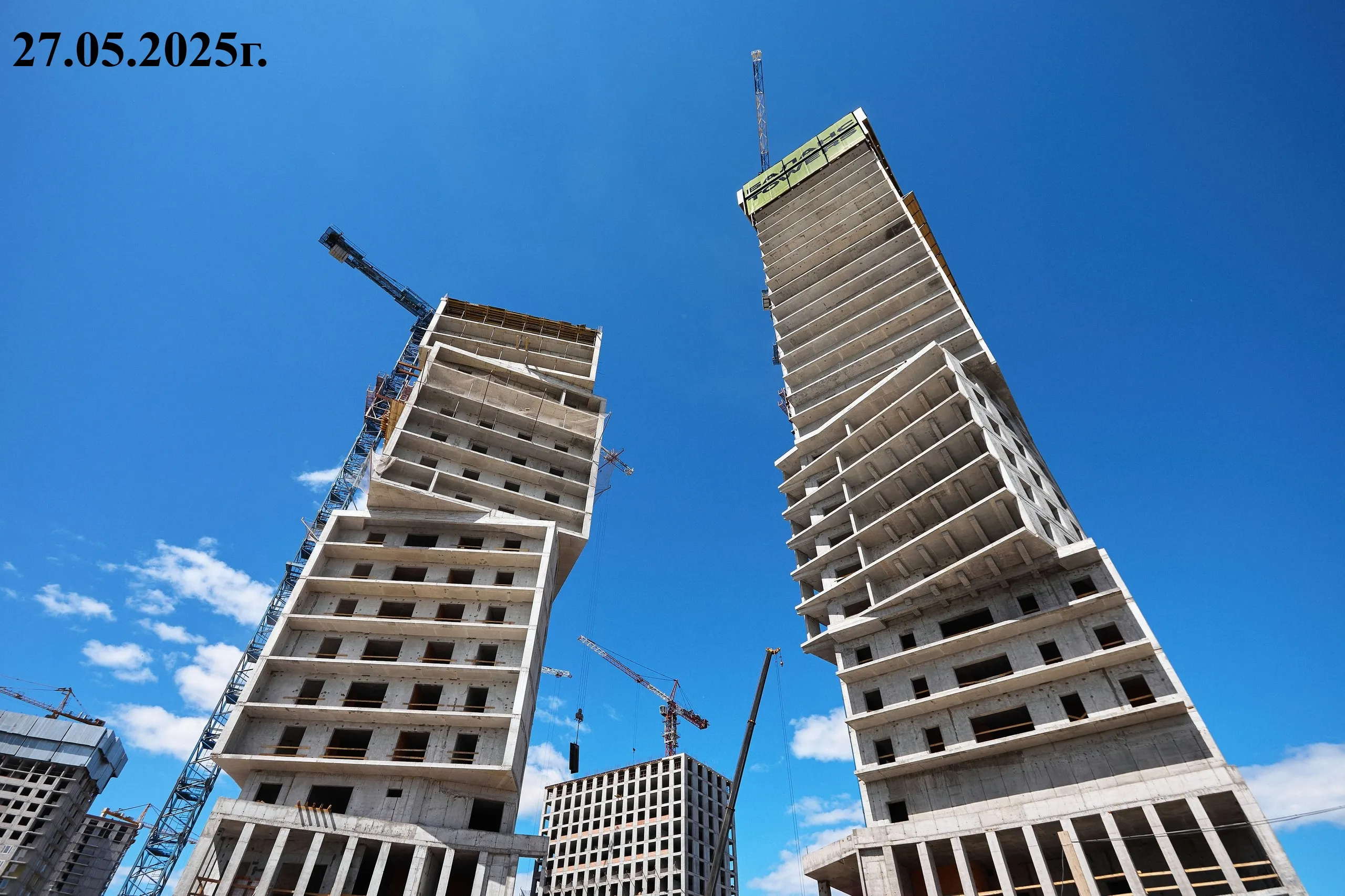 ЖК Жилые башни Баланс Towers ход строительства