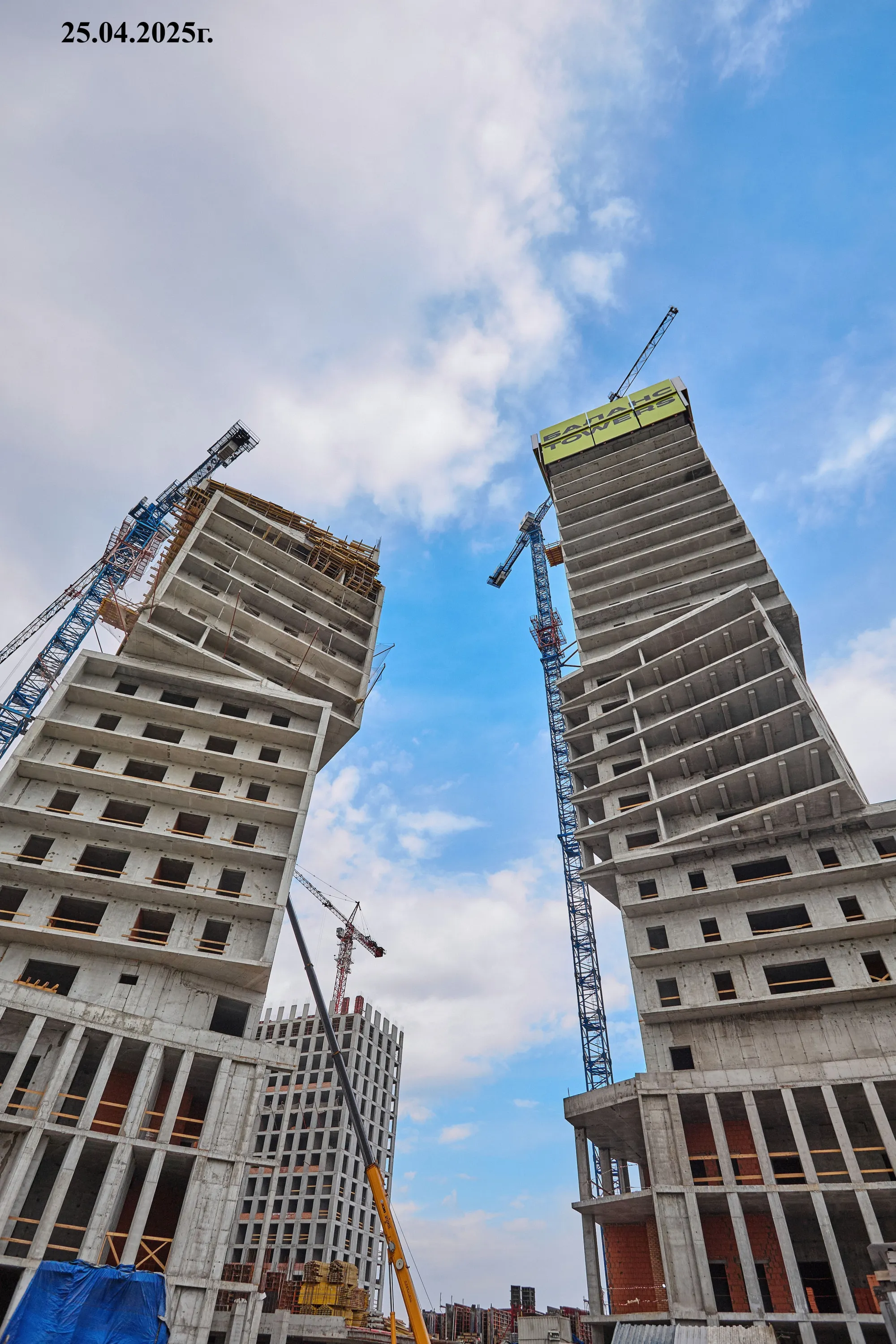 ЖК Жилые башни Баланс Towers ход строительства