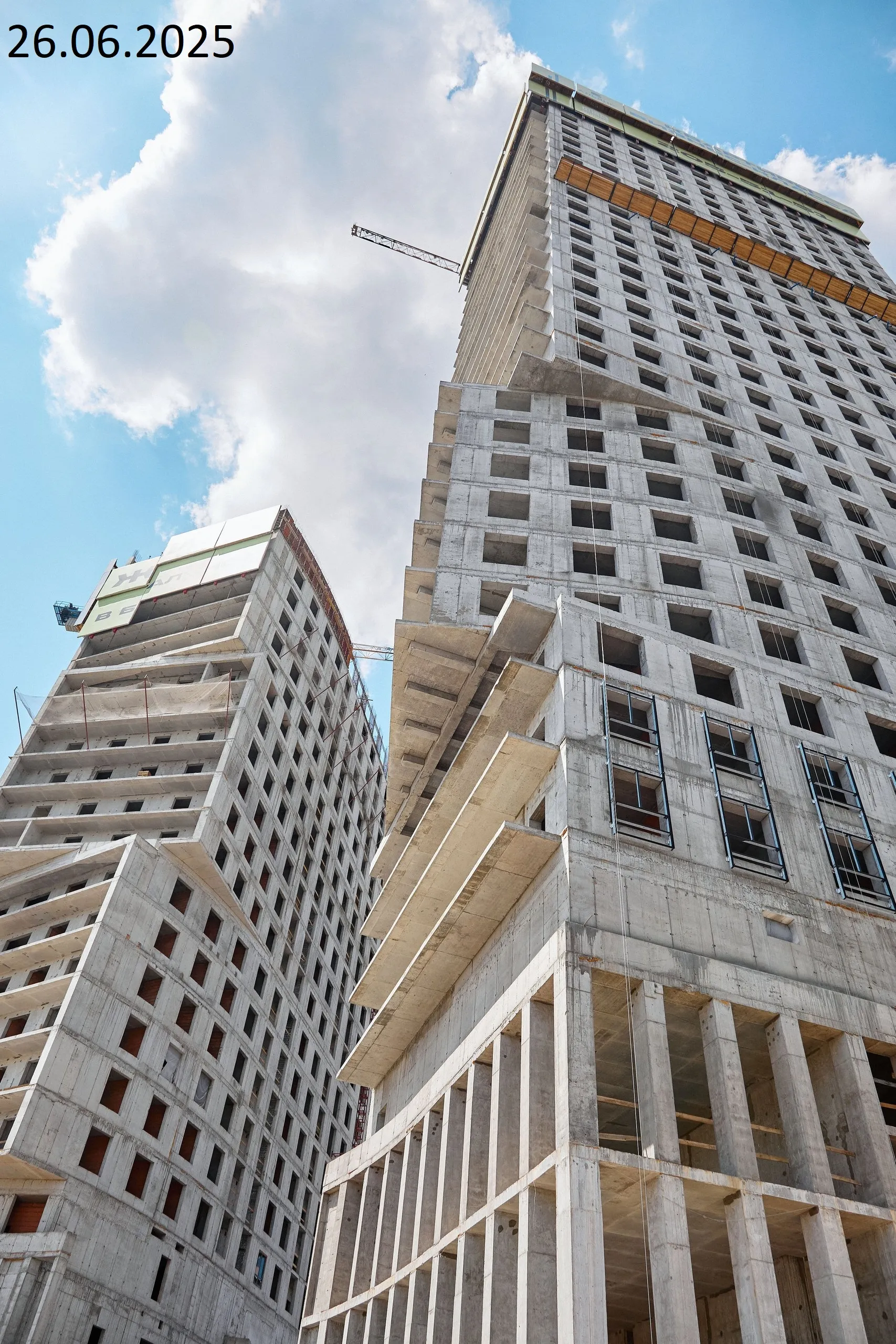 ЖК Жилые башни Баланс Towers ход строительства