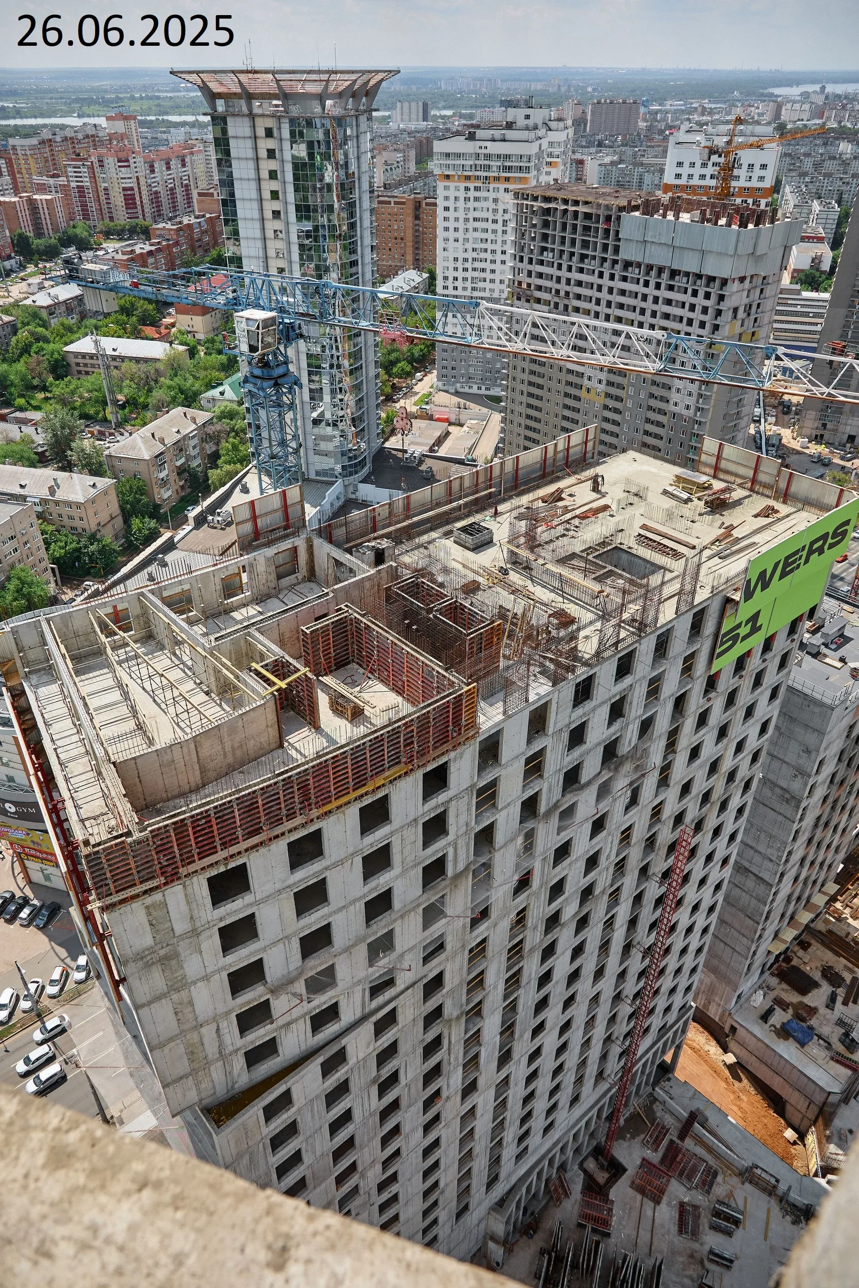 ЖК Жилые башни Баланс Towers ход строительства