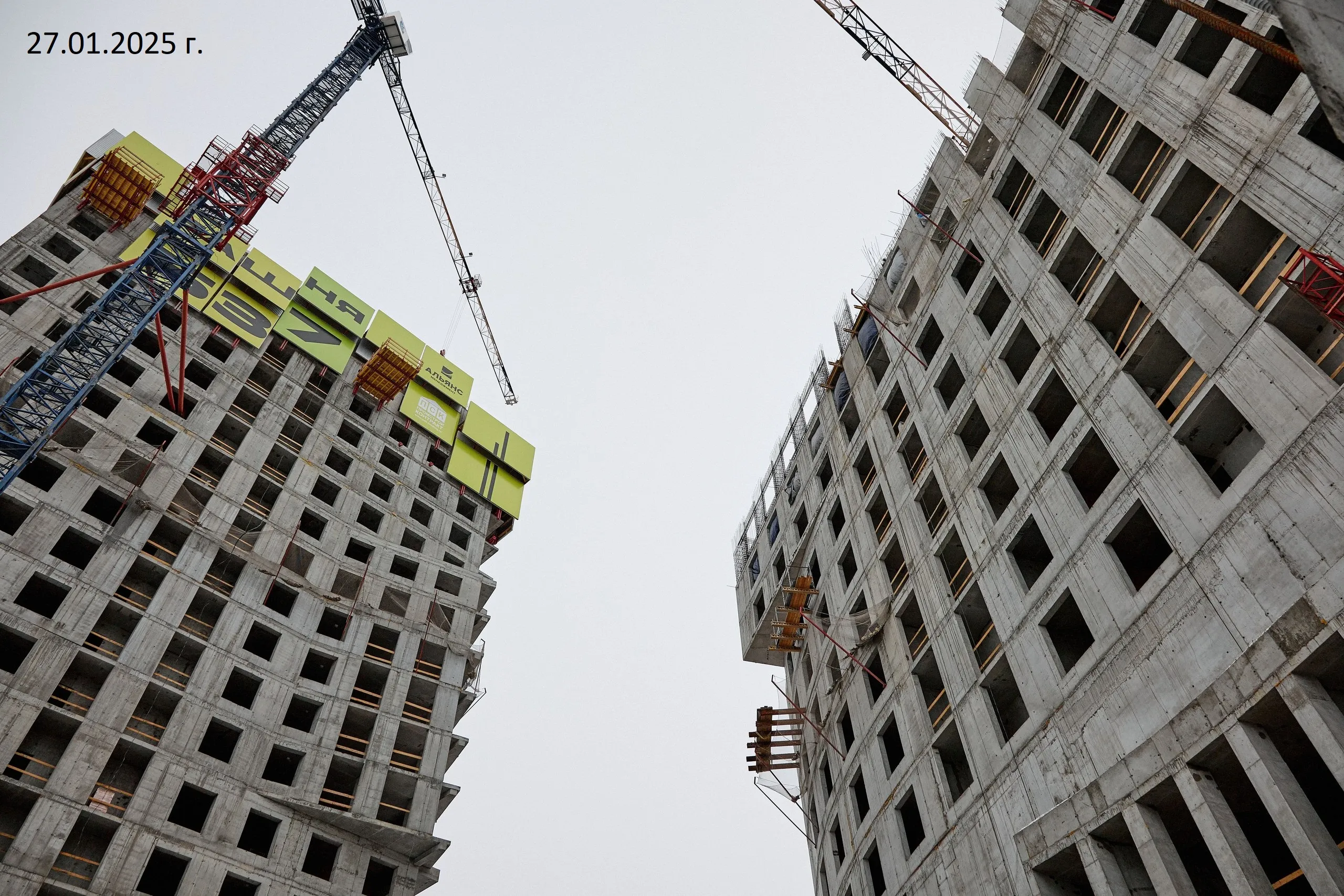 ЖК Жилые башни Баланс Towers ход строительства