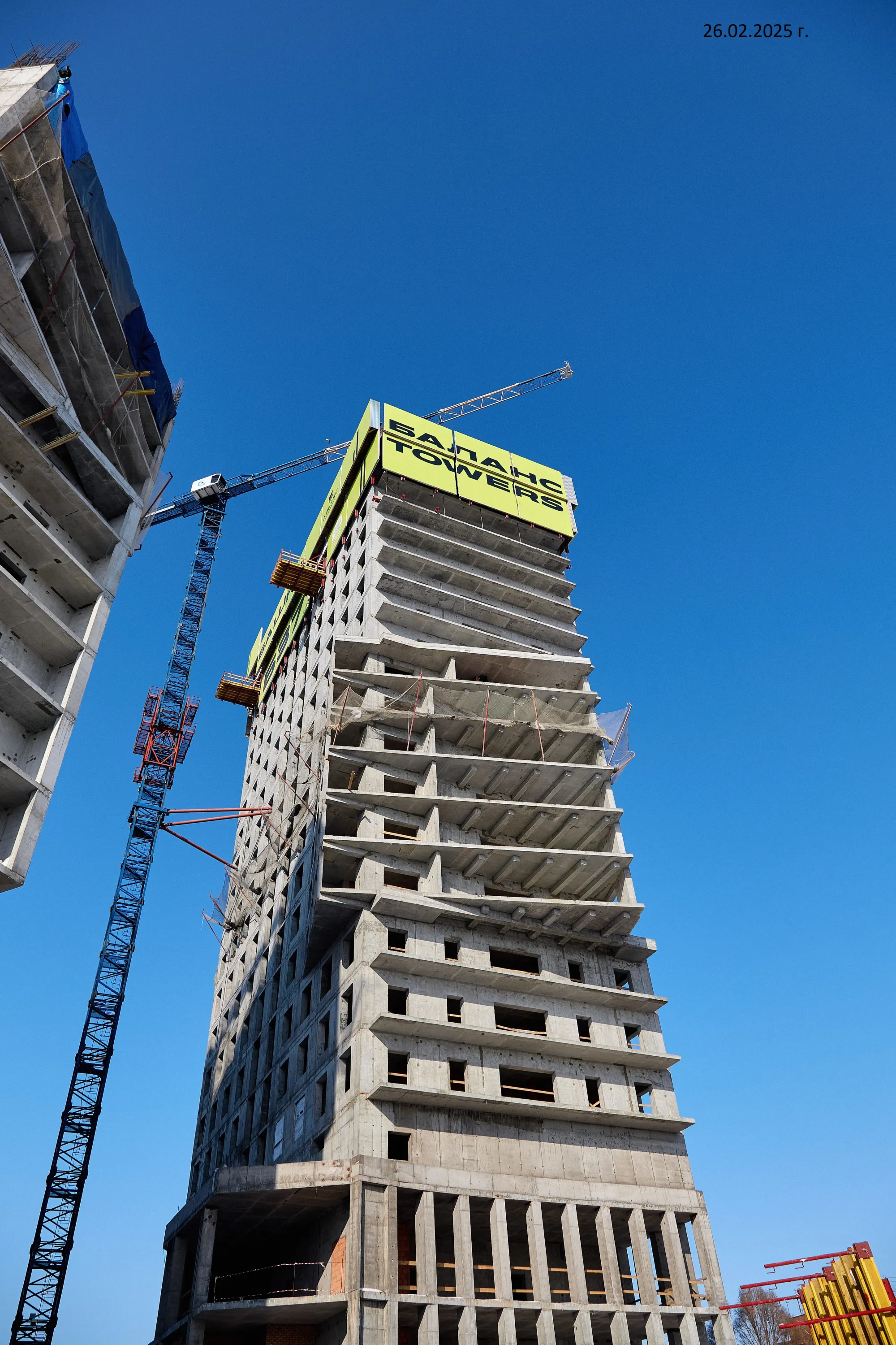 ЖК Жилые башни Баланс Towers ход строительства