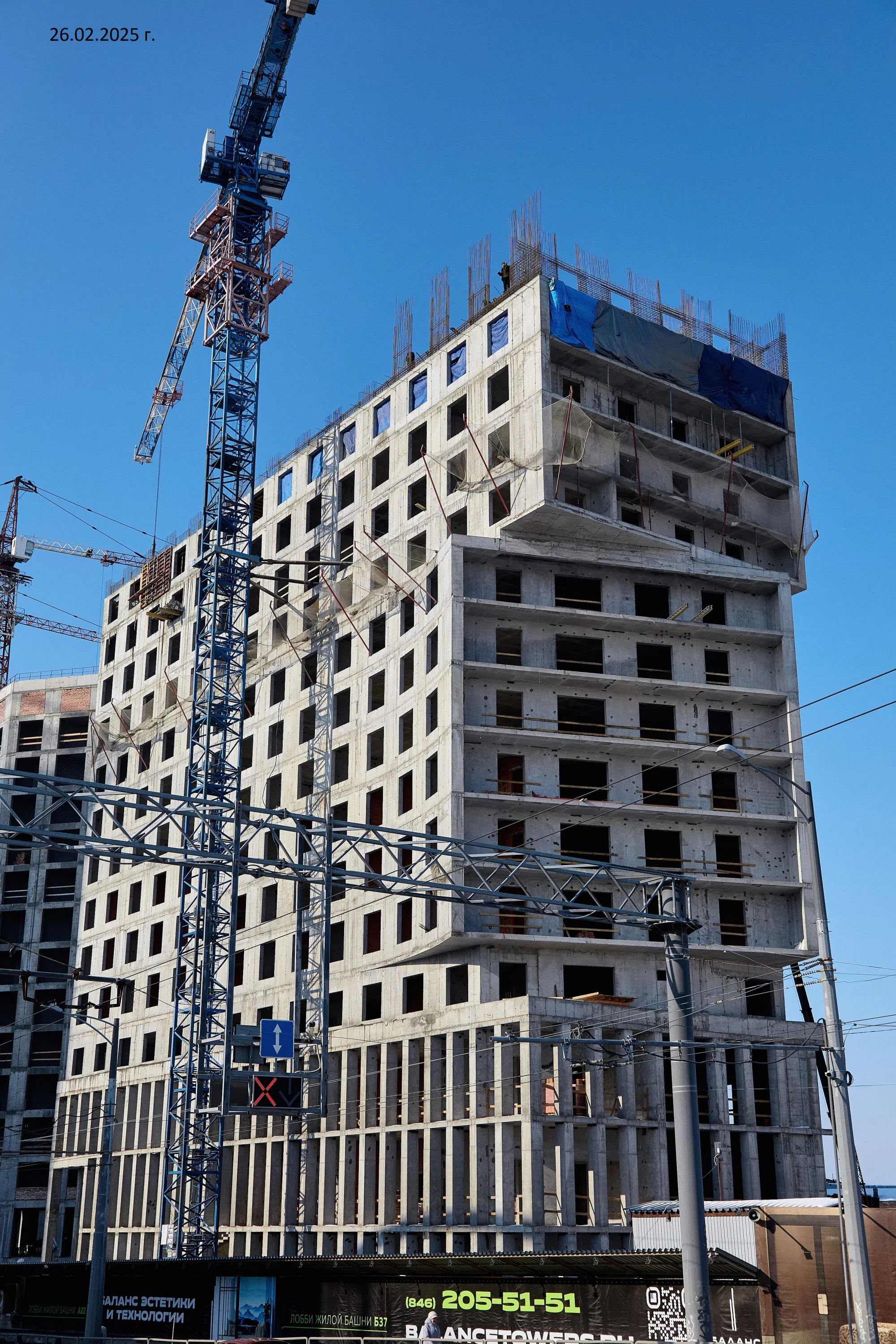 ЖК Жилые башни Баланс Towers ход строительства