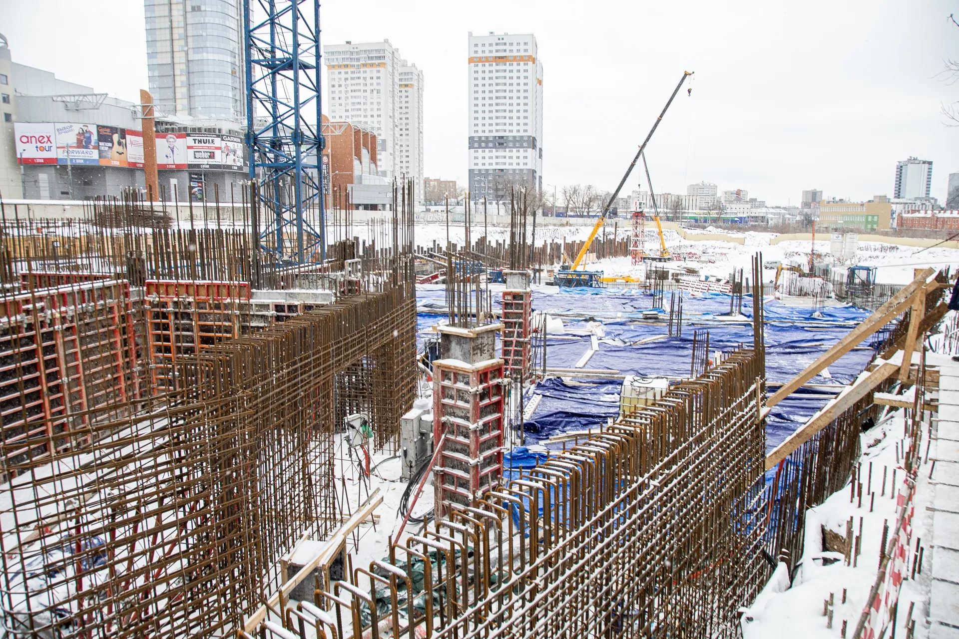 ЖК Жилые башни Баланс Towers ход строительства