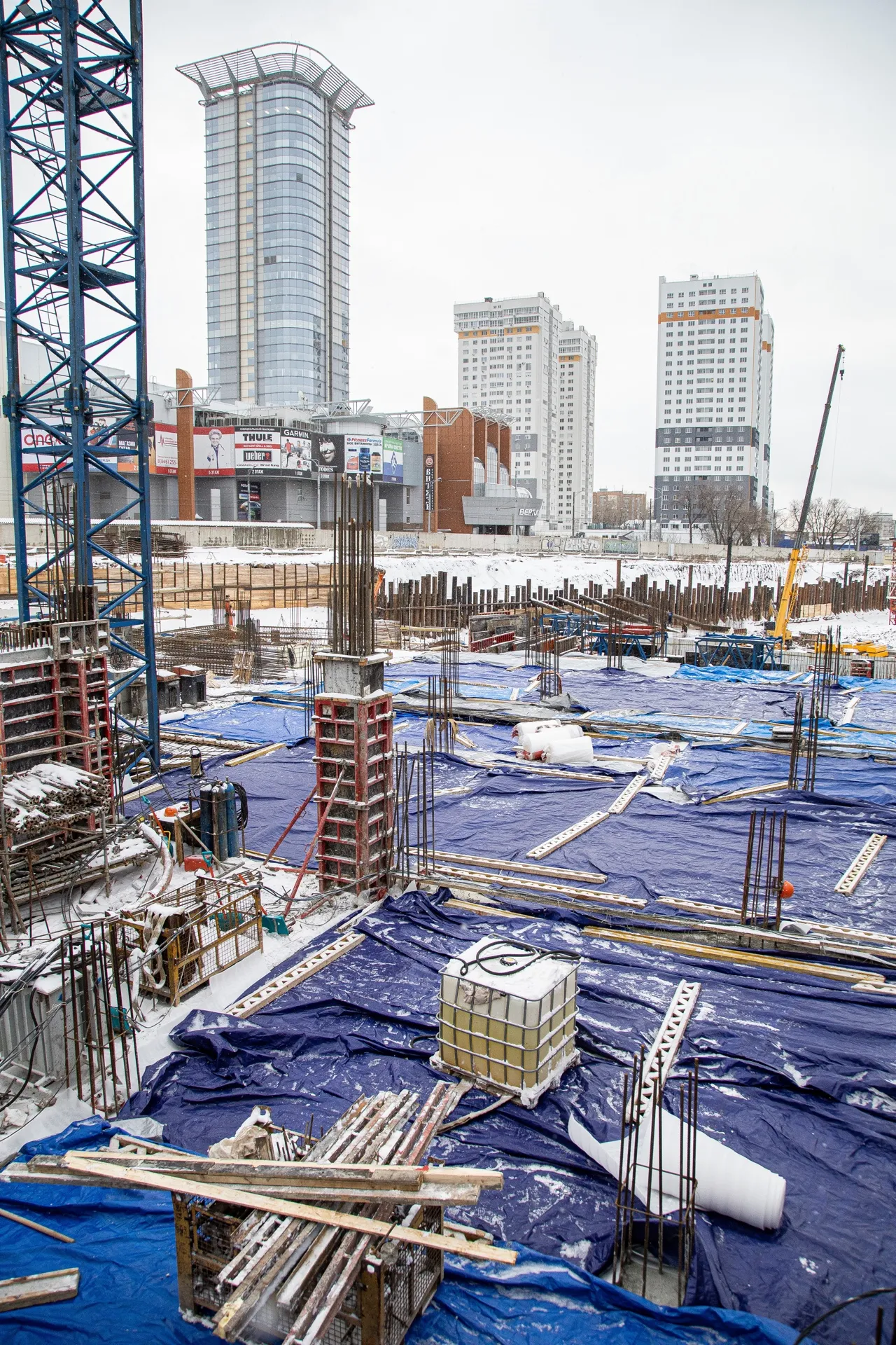 ЖК Жилые башни Баланс Towers ход строительства
