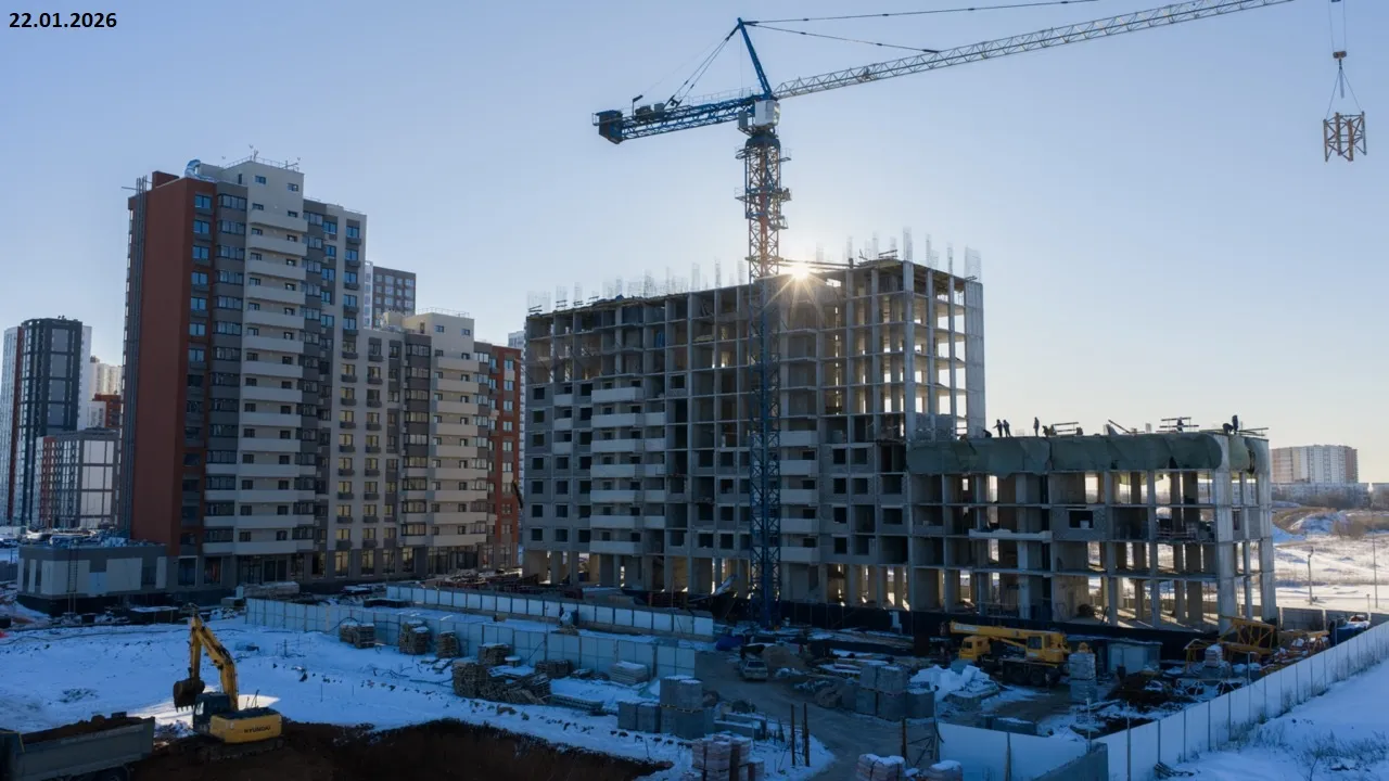 ЖК Макрорайон АМГРАД ход строительства