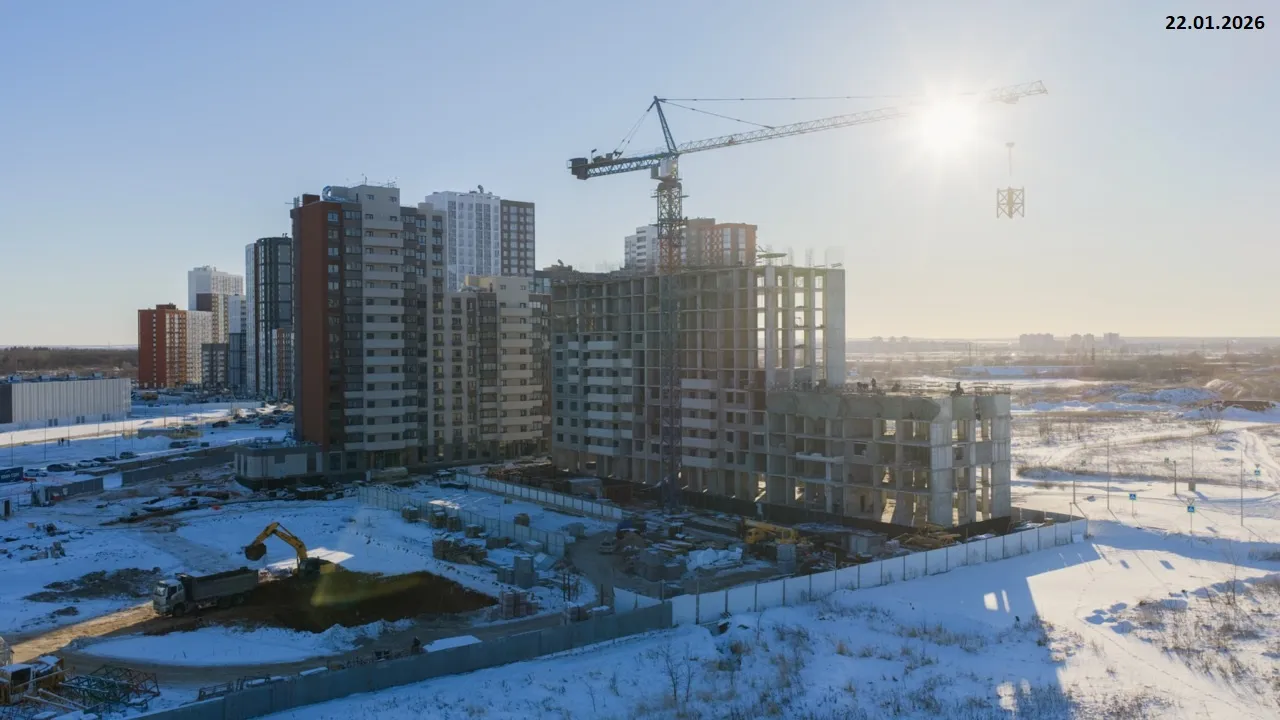 ЖК Макрорайон АМГРАД ход строительства