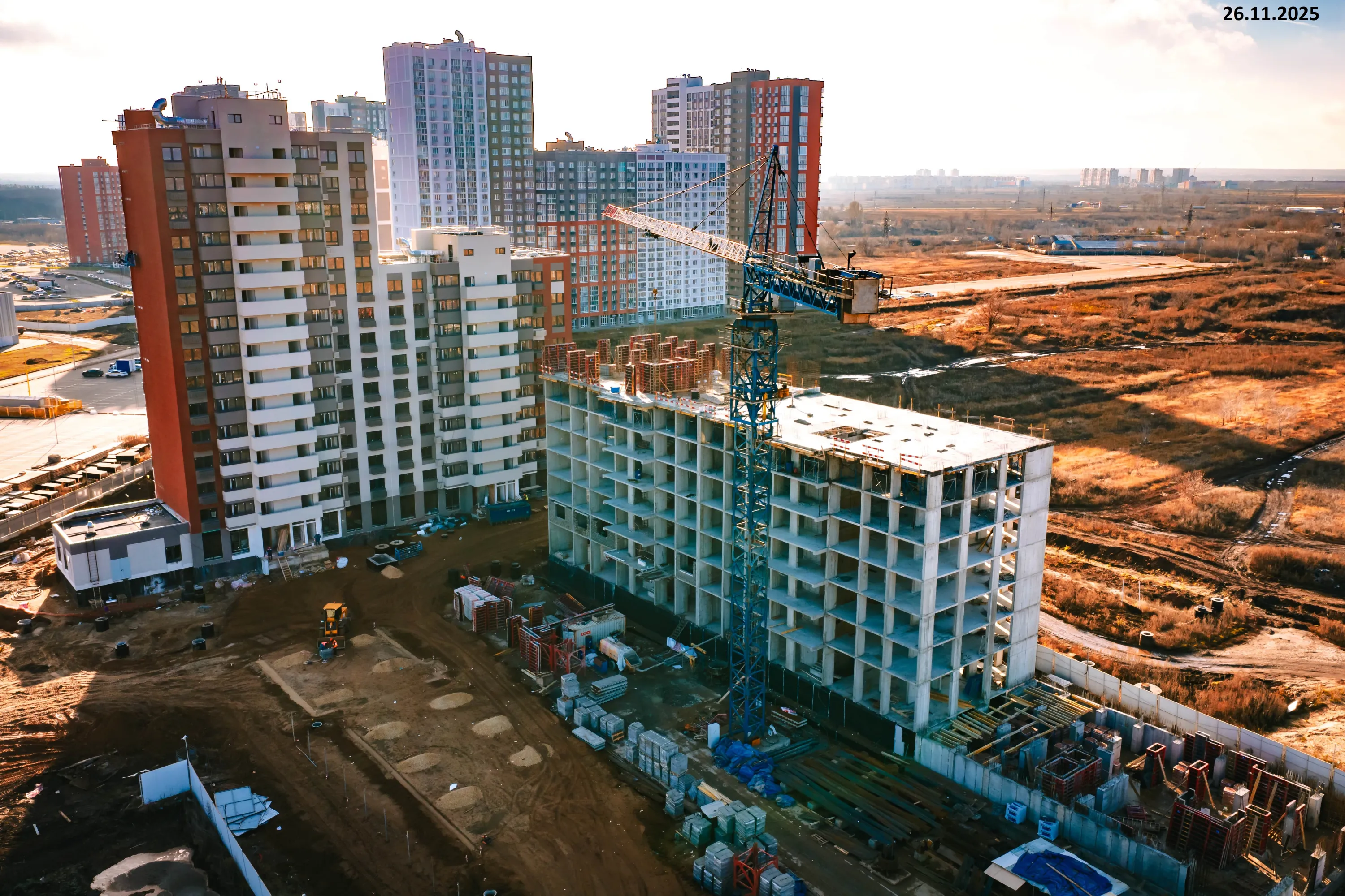 ЖК Макрорайон АМГРАД ход строительства