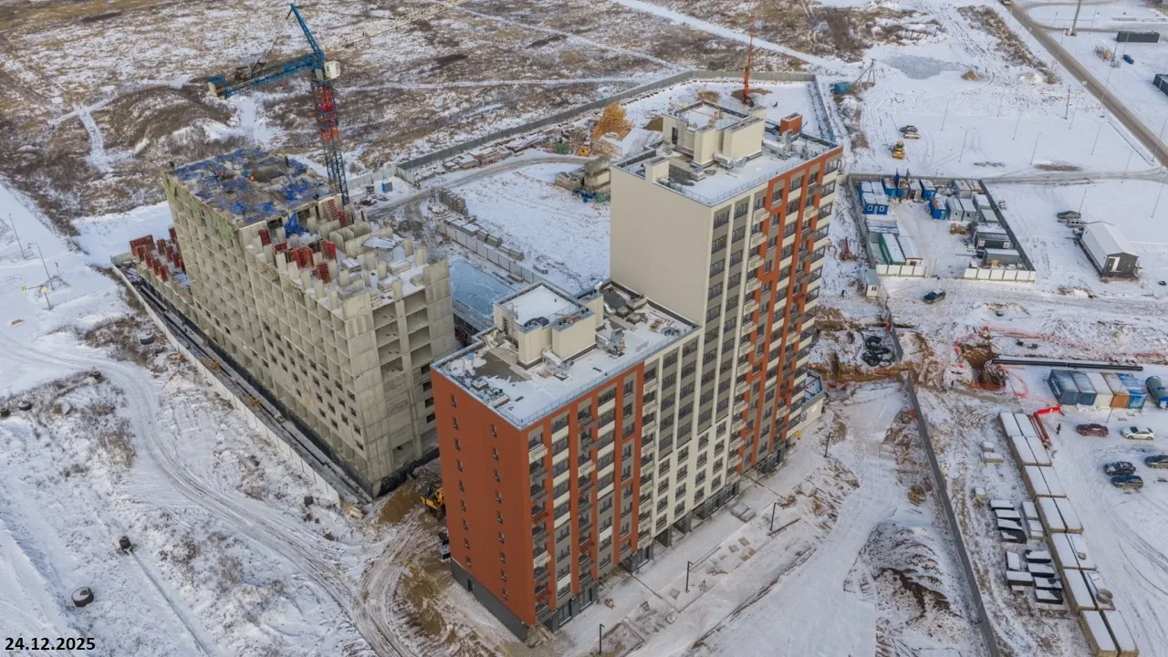 ЖК Макрорайон АМГРАД ход строительства