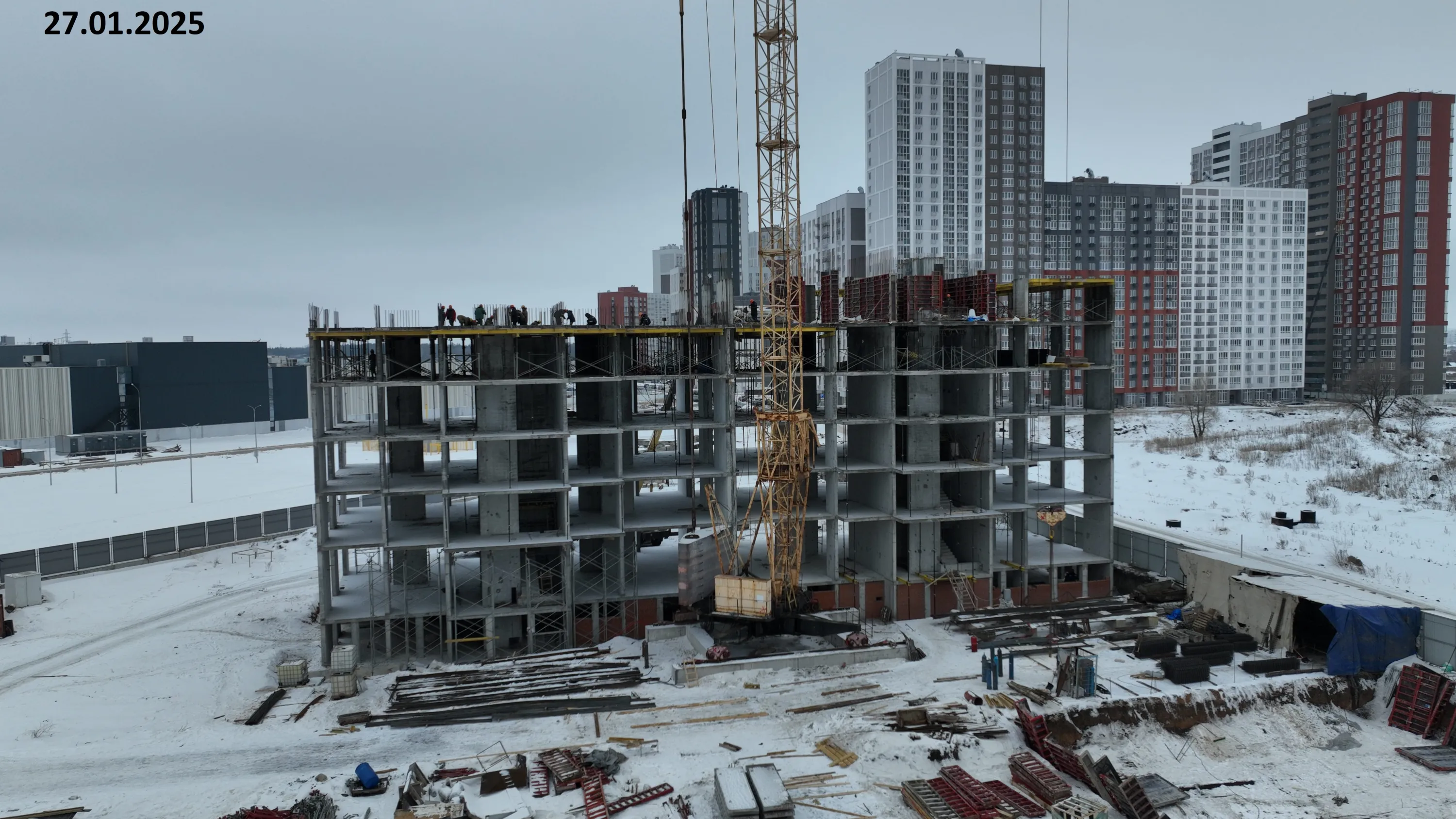 ЖК Макрорайон АМГРАД ход строительства