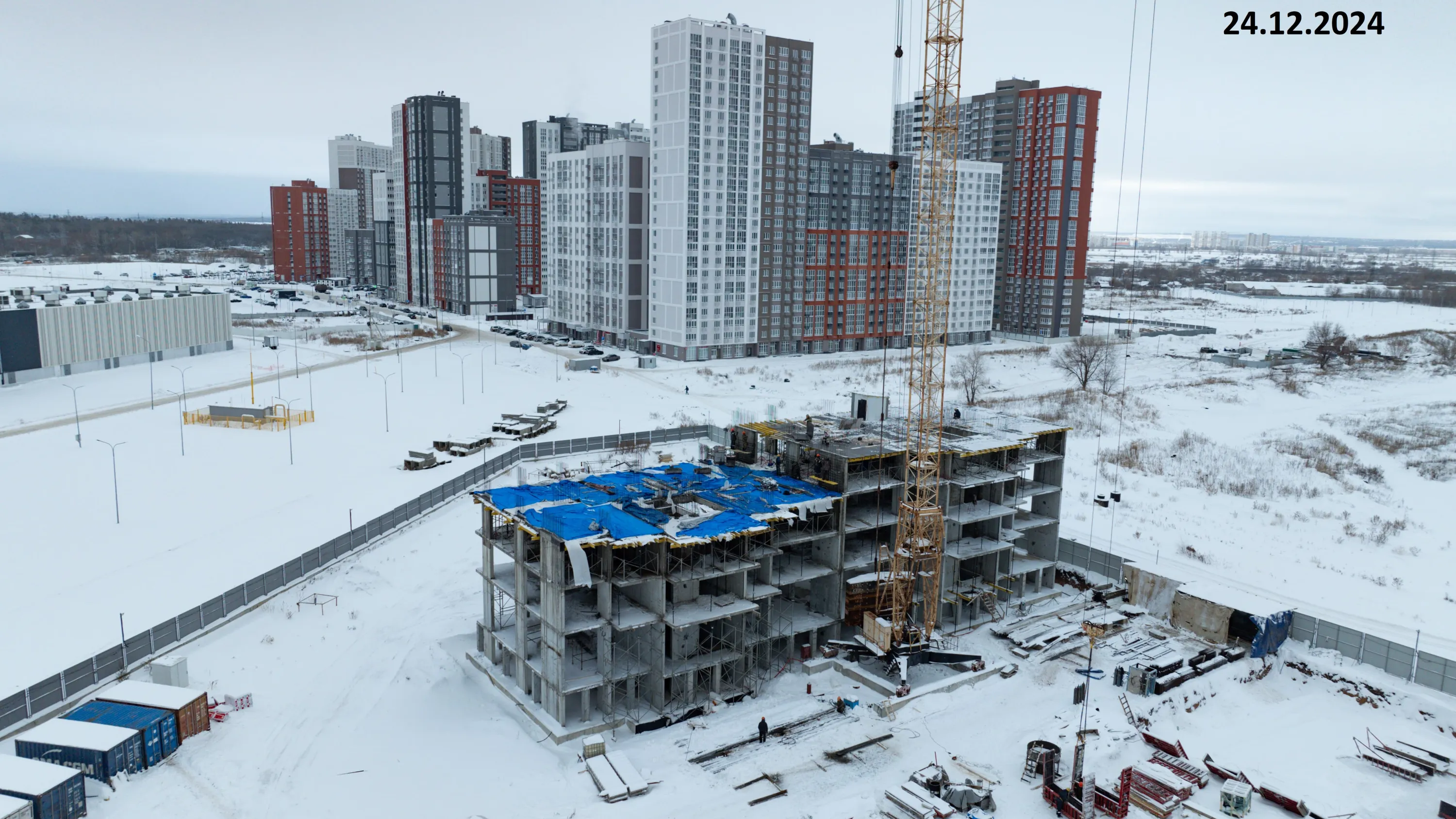 ЖК Макрорайон АМГРАД ход строительства
