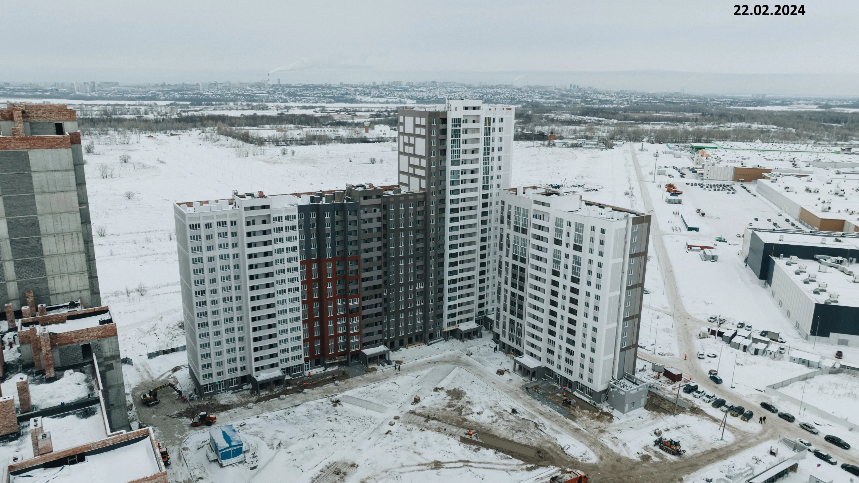 ЖК Макрорайон АМГРАД ход строительства