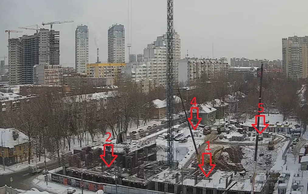 ЖК "Дом у Космопорта-2" ход строительства