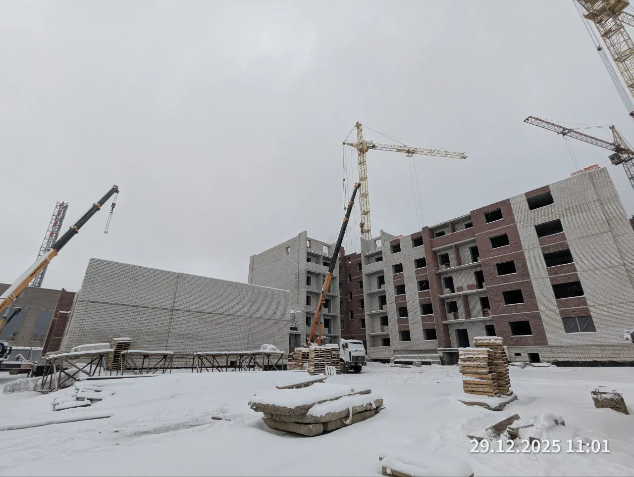 Перемена ход строительства