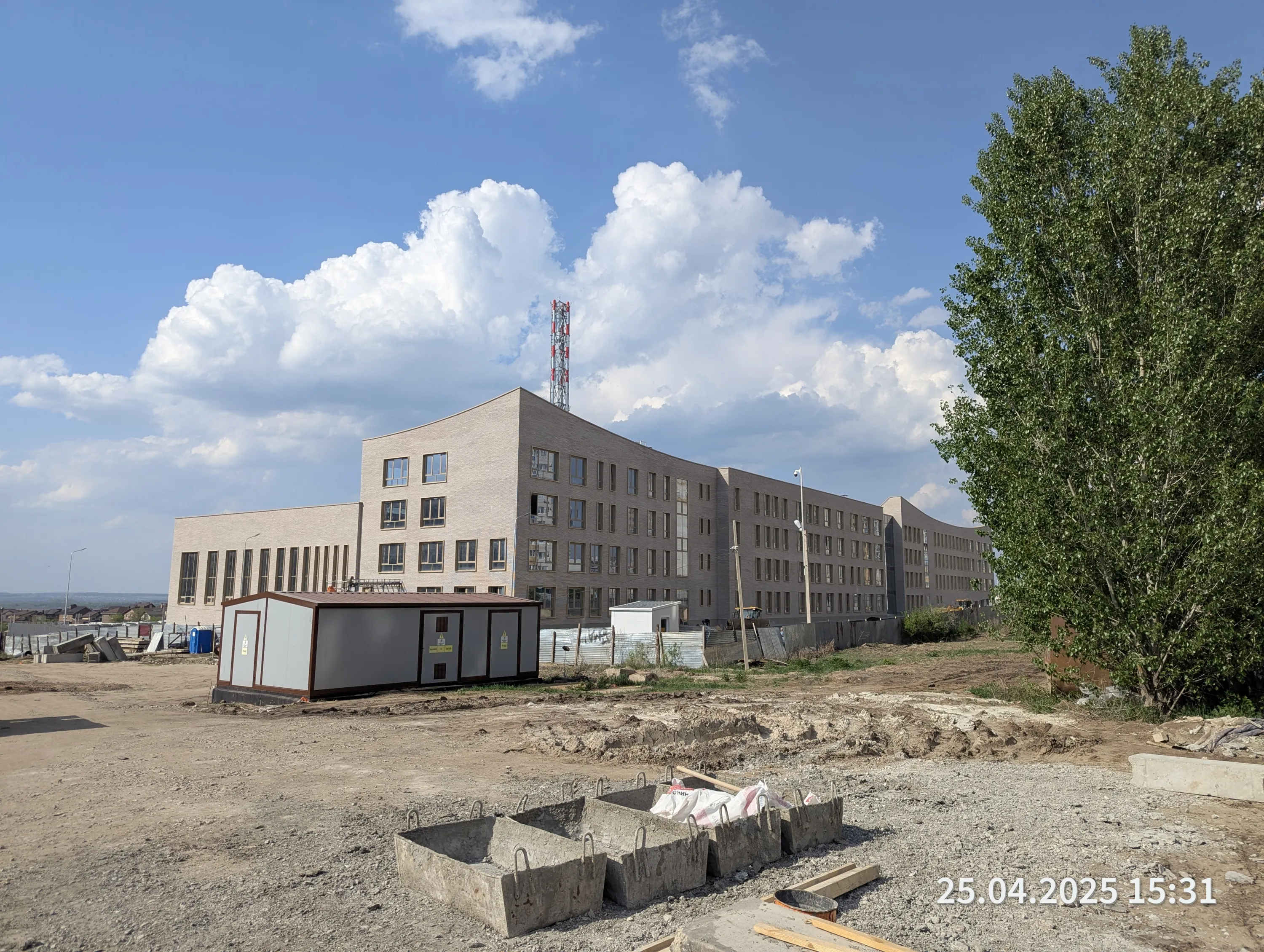 Перемена ход строительства