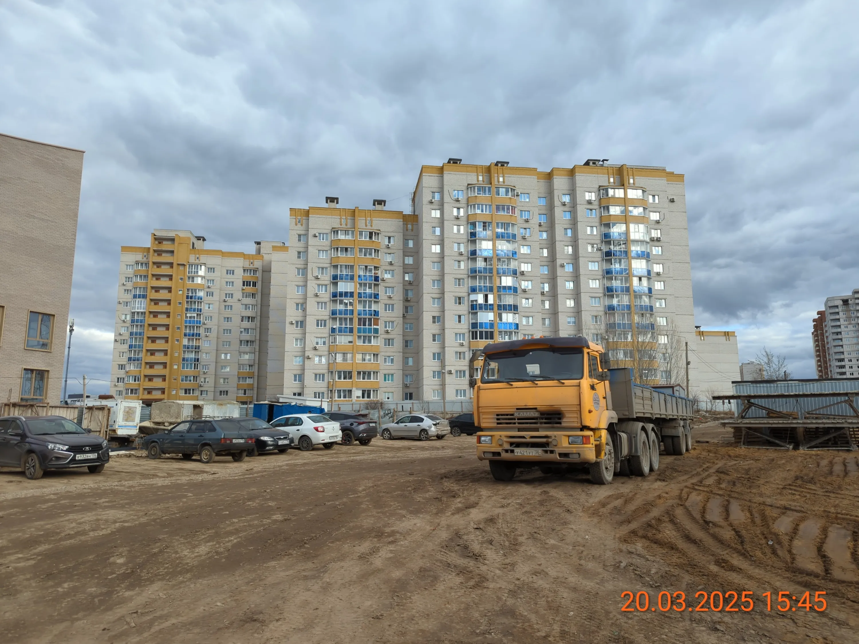 Перемена ход строительства