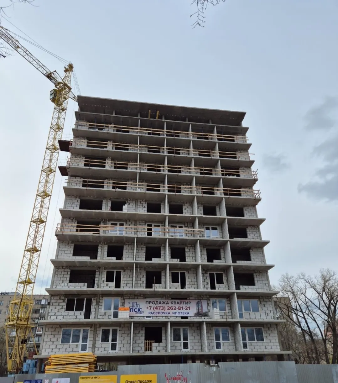ЖК Гвардейский ход строительства