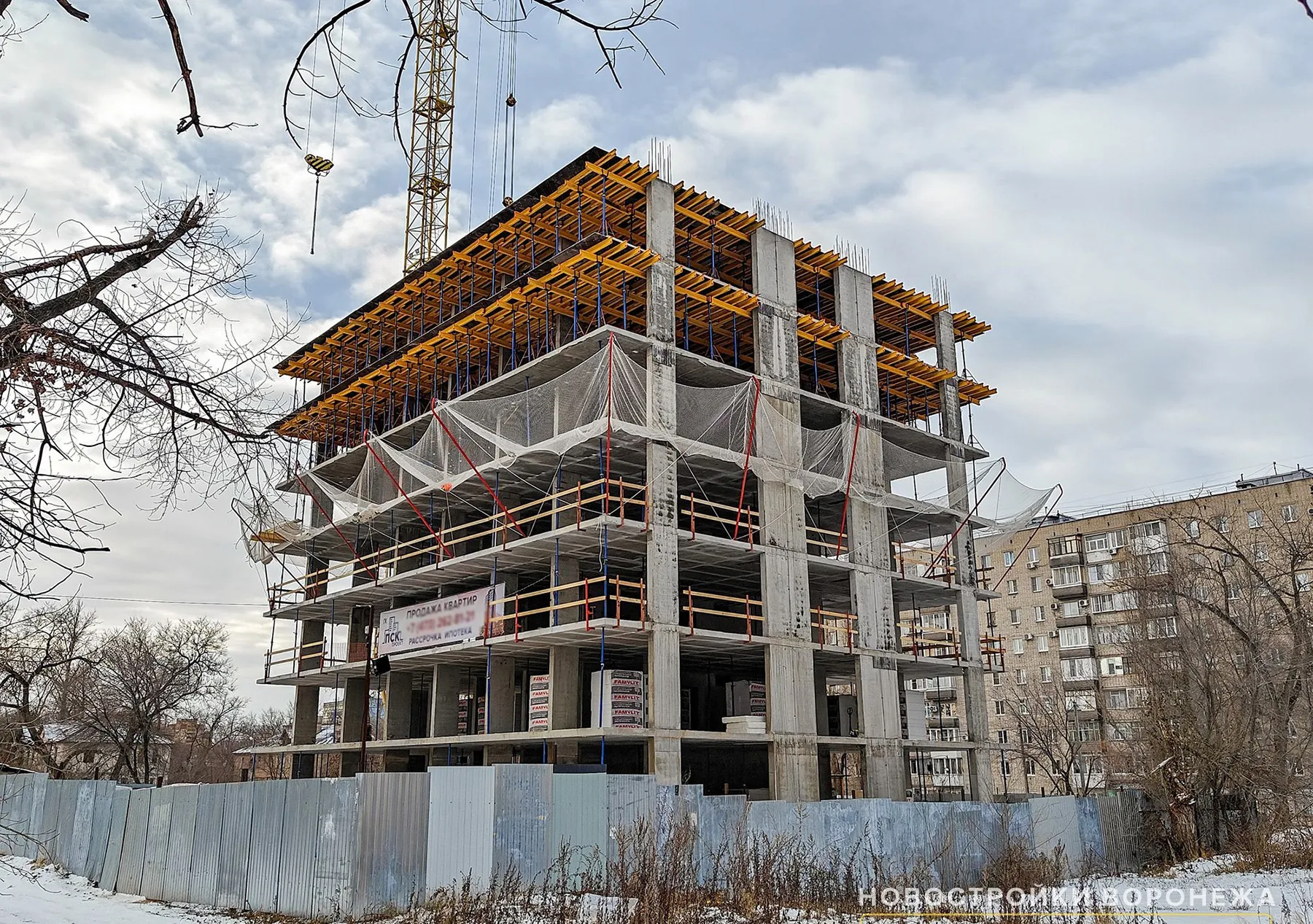 ЖК Гвардейский ход строительства