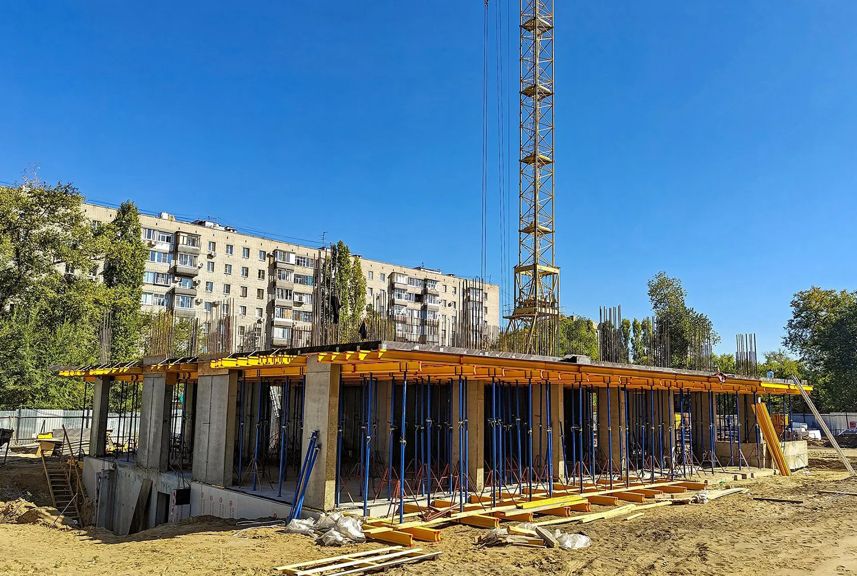 ЖК Гвардейский ход строительства