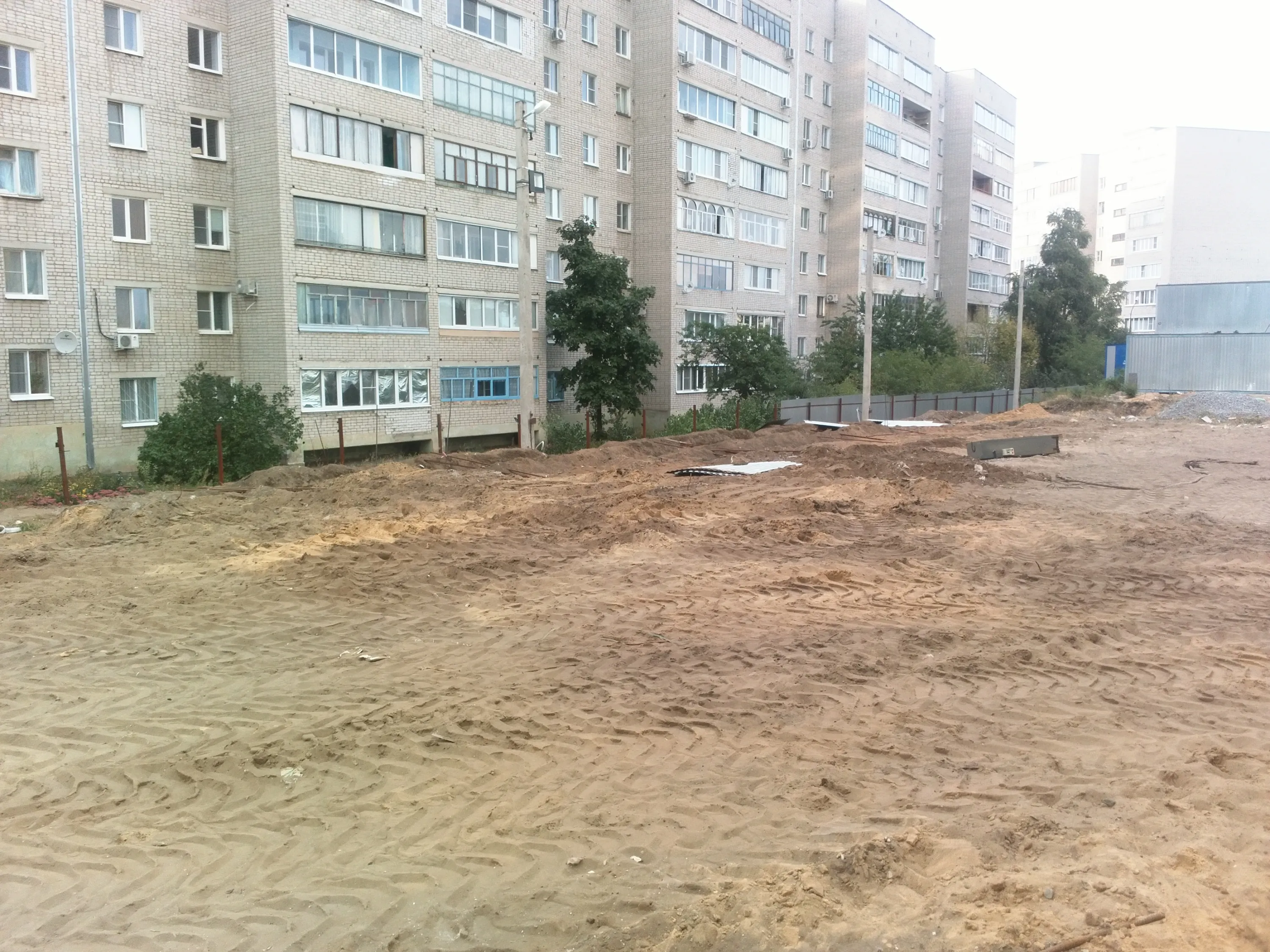 Май ход строительства