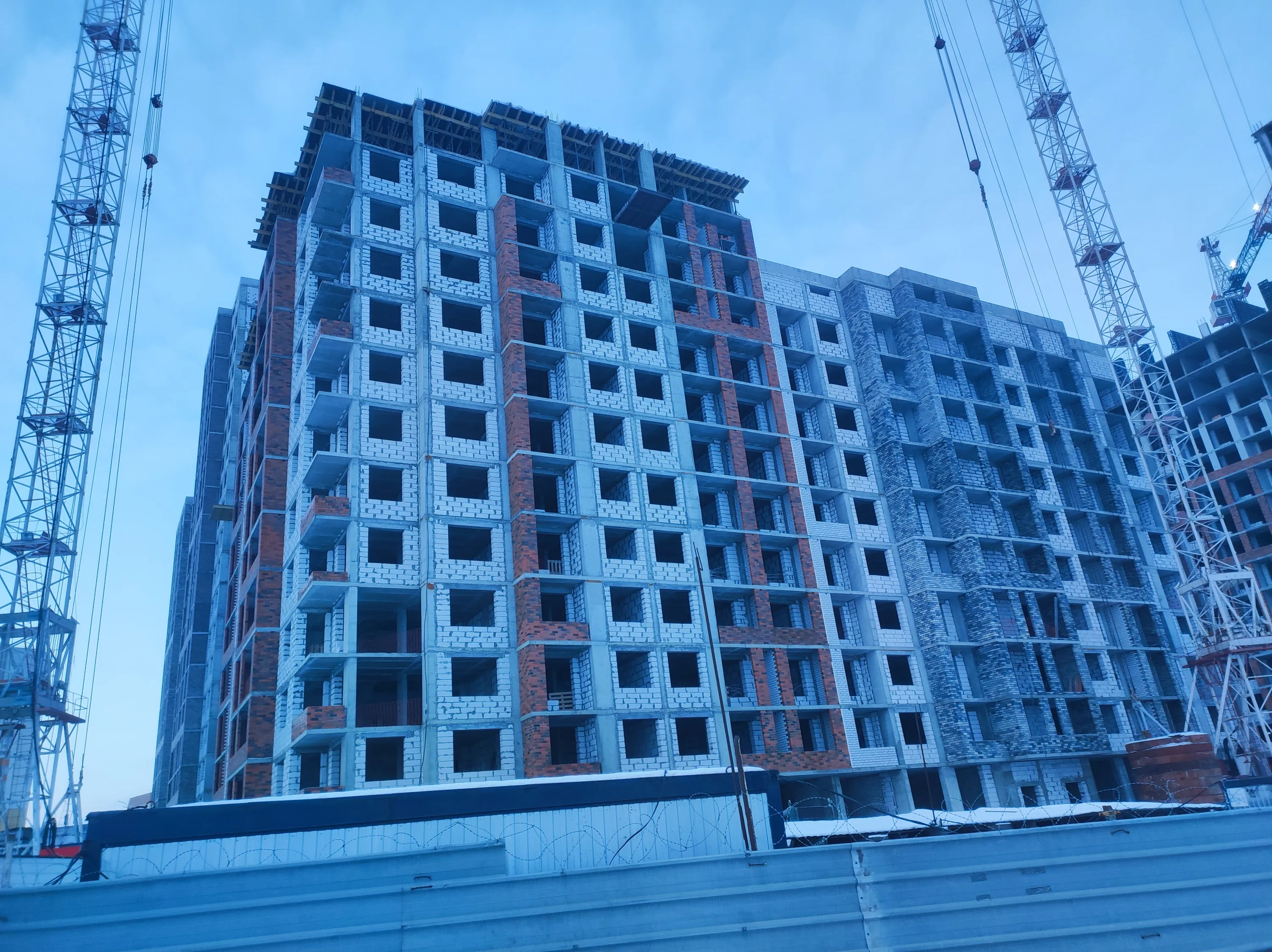 ЖК Авиапарк ход строительства