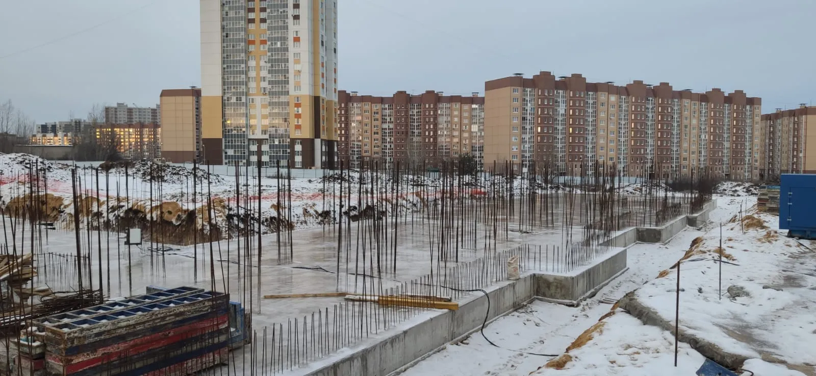 ЖК Авиапарк ход строительства