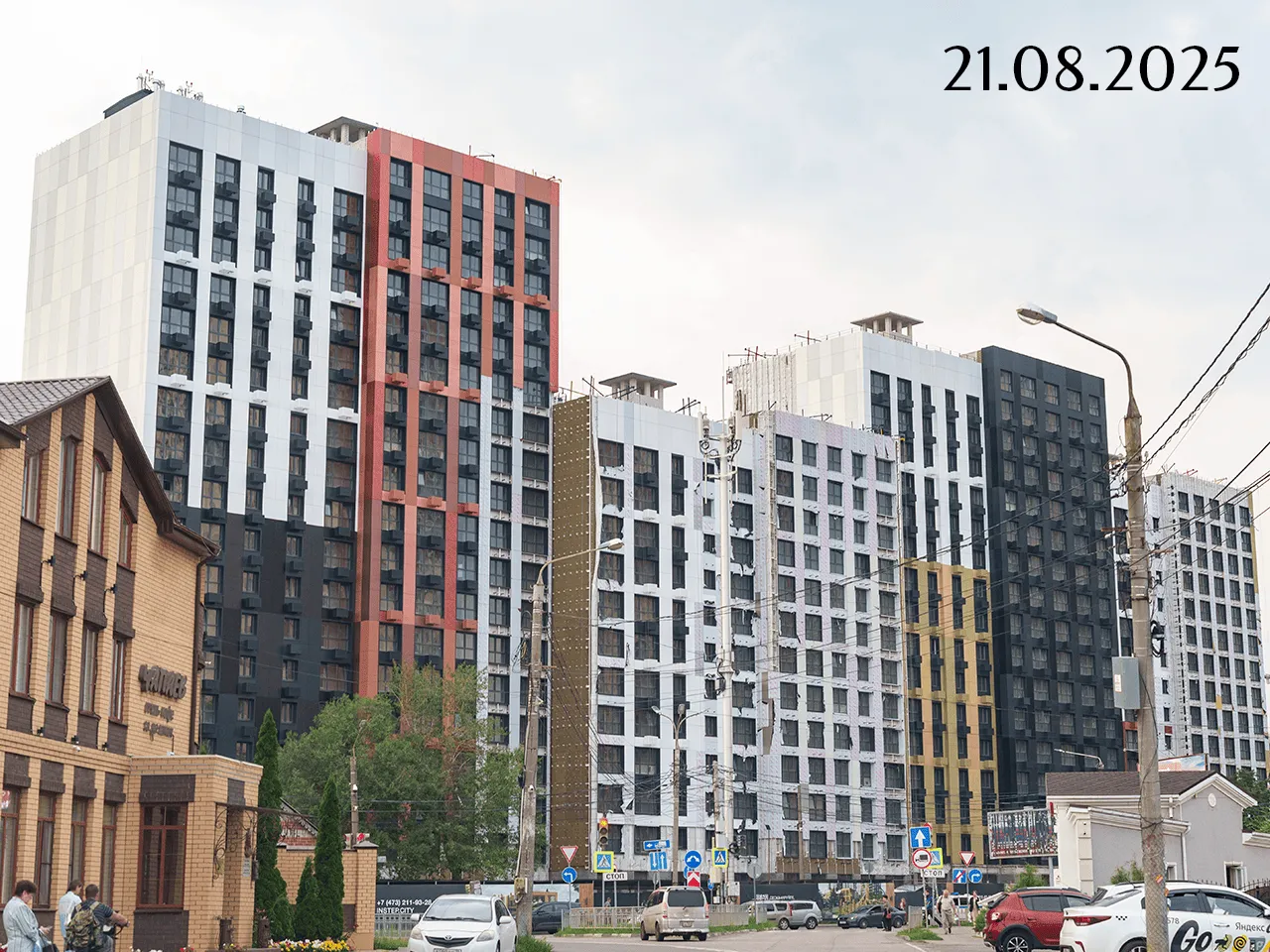 ЖК "ИНСТЕП. КРАСНОЗНАМЕННАЯ" ход строительства