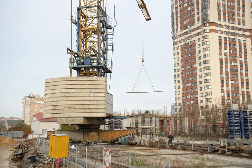 ЖК "ИНСТЕП. КРАСНОЗНАМЕННАЯ" ход строительства