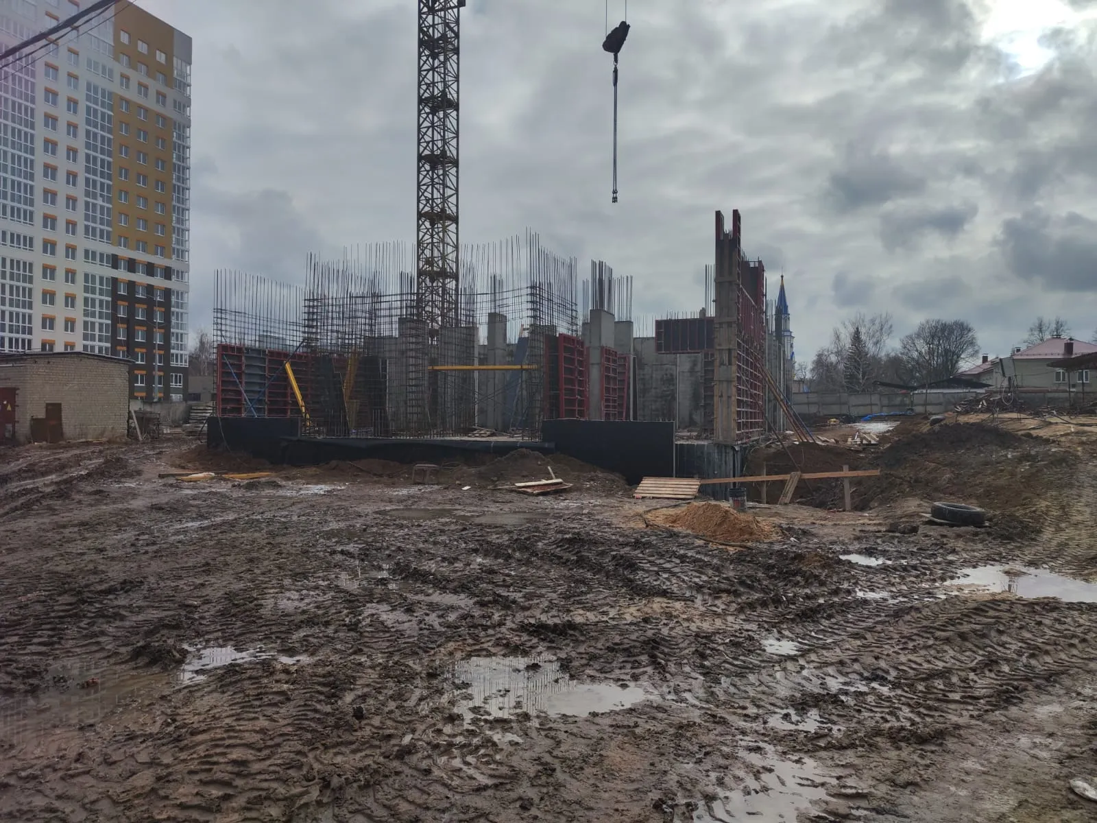 ЖК Дом у Ротонды ход строительства