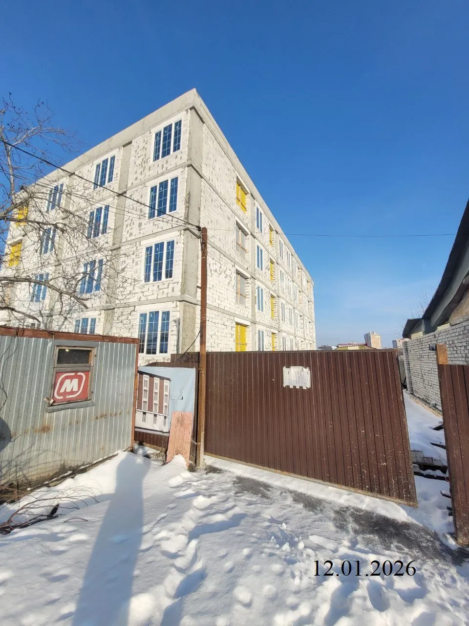ЖК по ул. Сергея Лазо ход строительства
