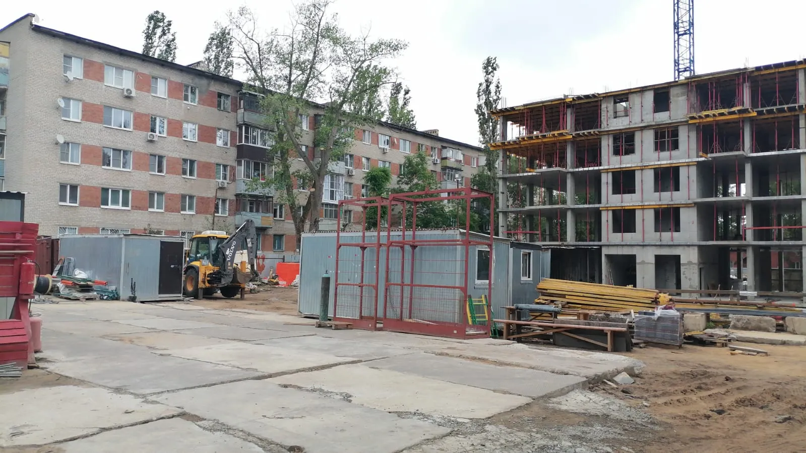 Пломбир ход строительства