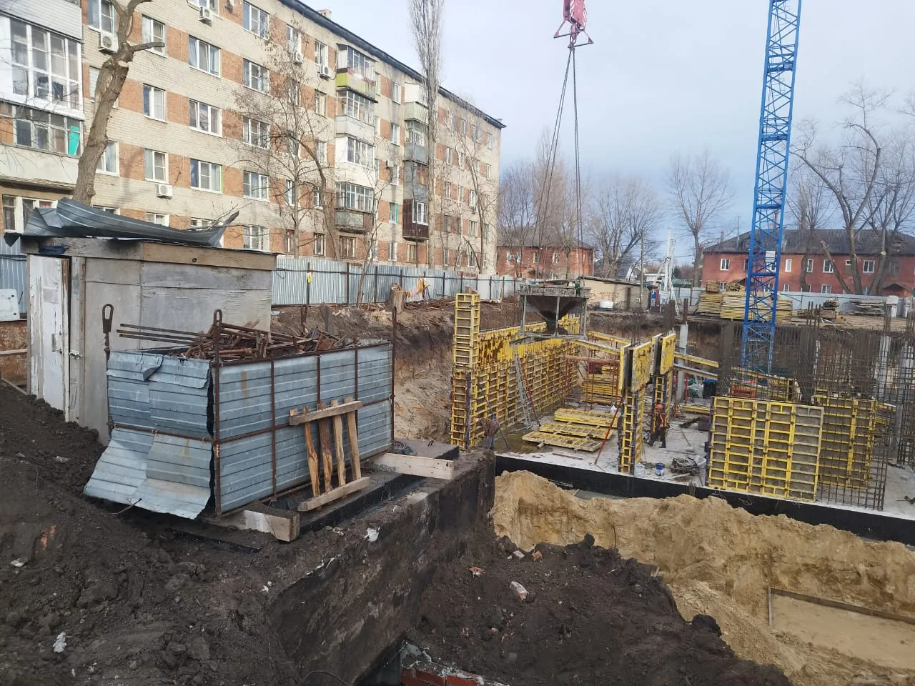 Пломбир ход строительства