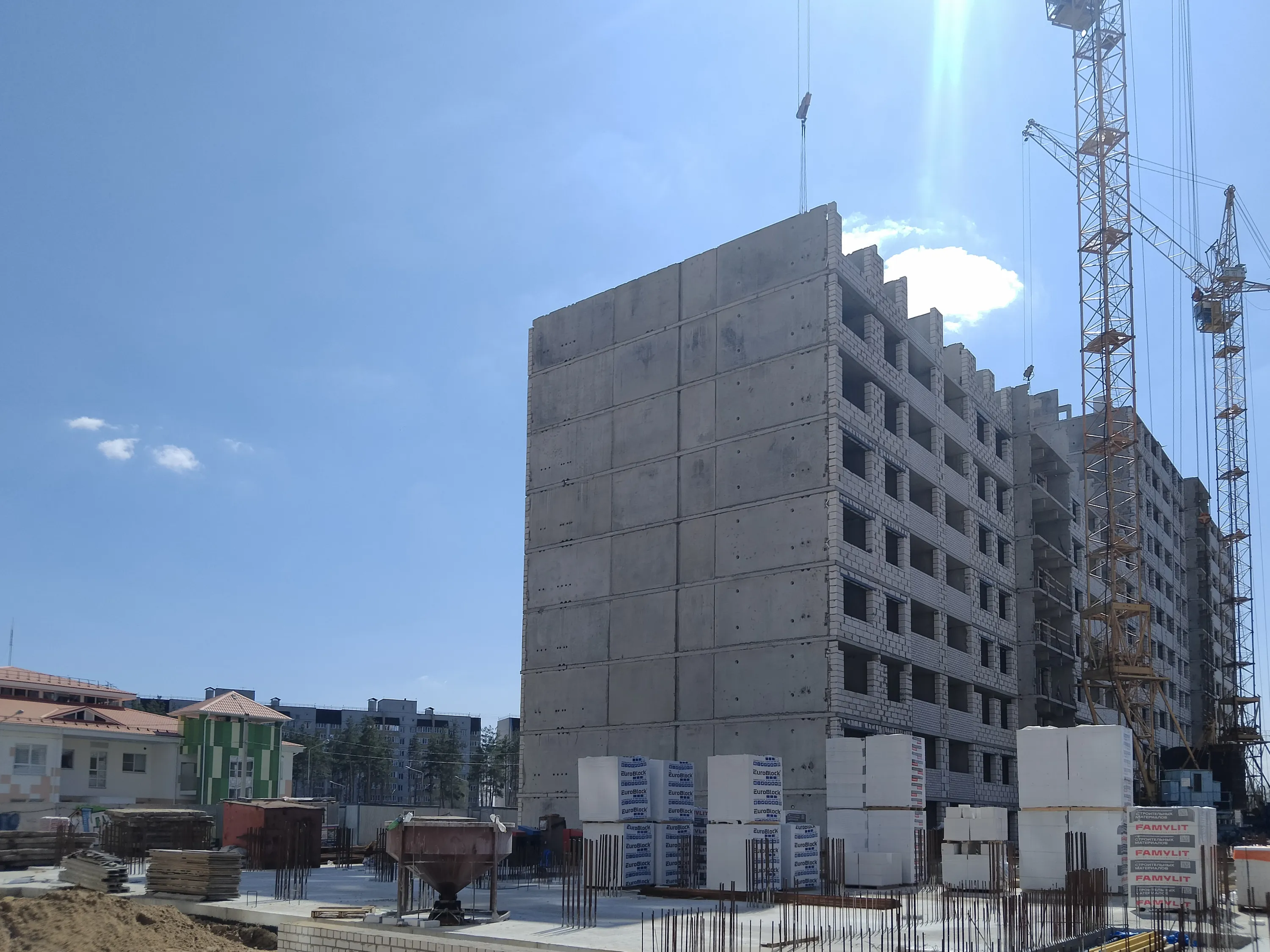 ЖК "Боровое" ход строительства