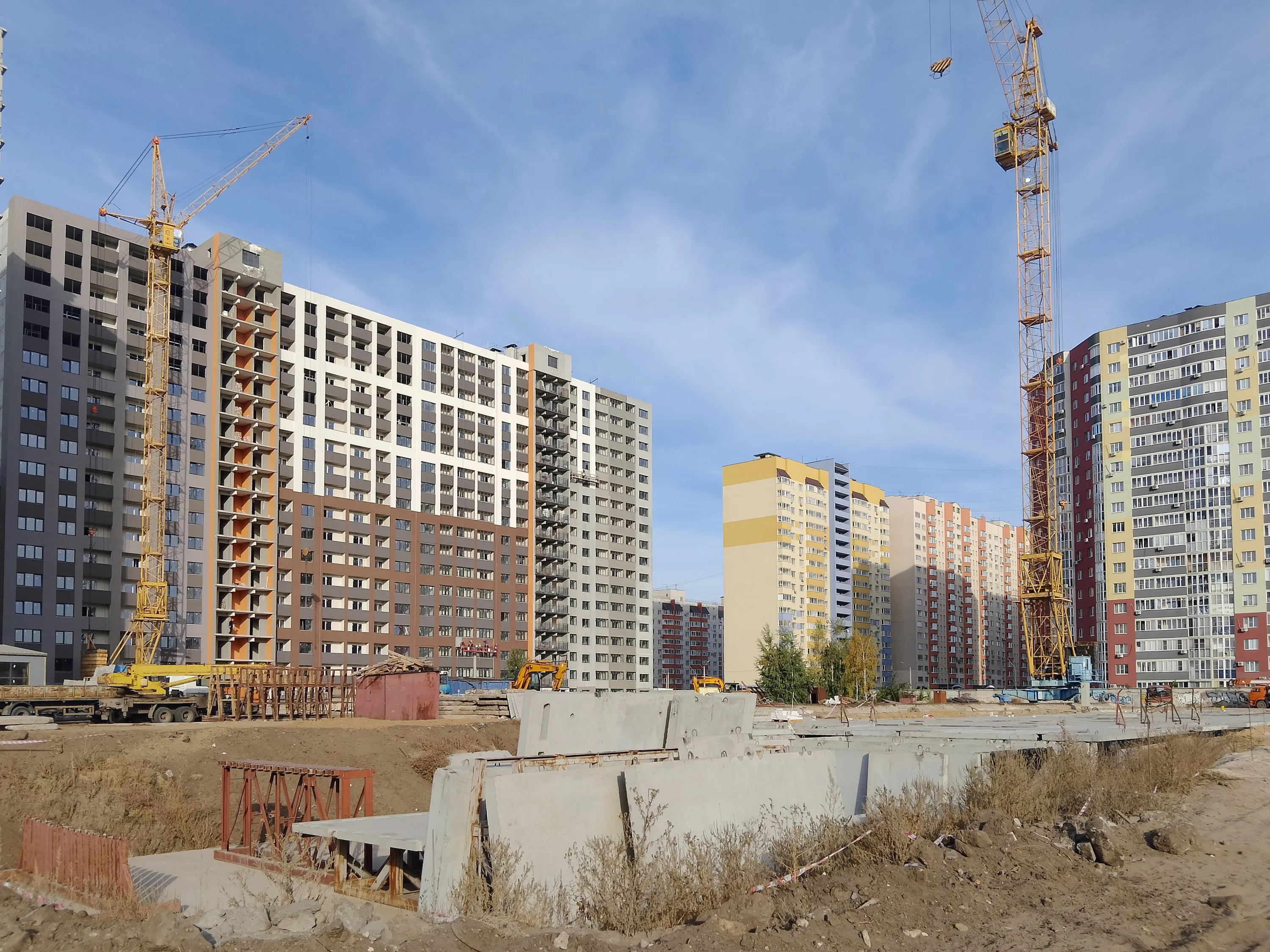 ЖК "Боровое" ход строительства