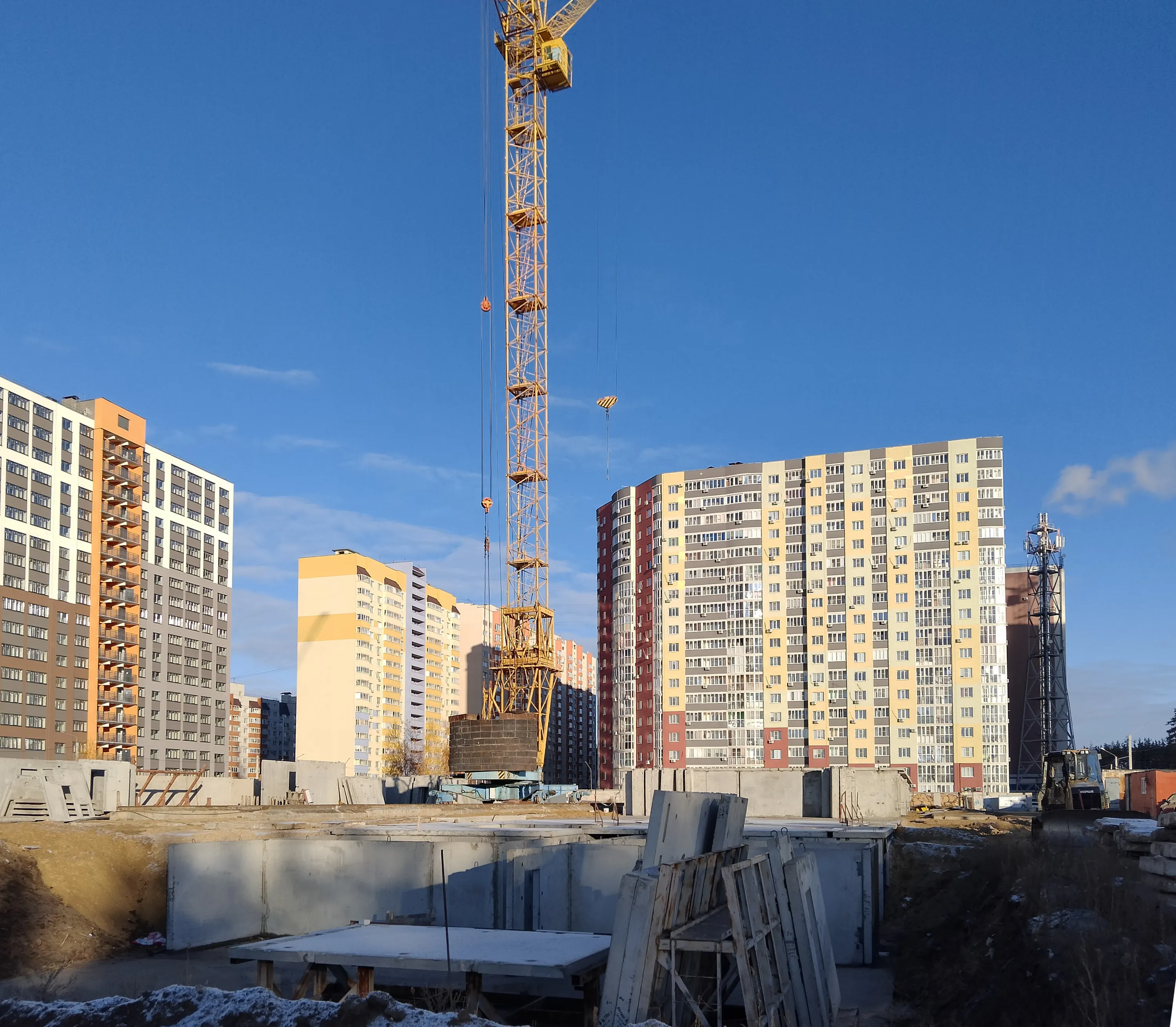 ЖК "Боровое" ход строительства