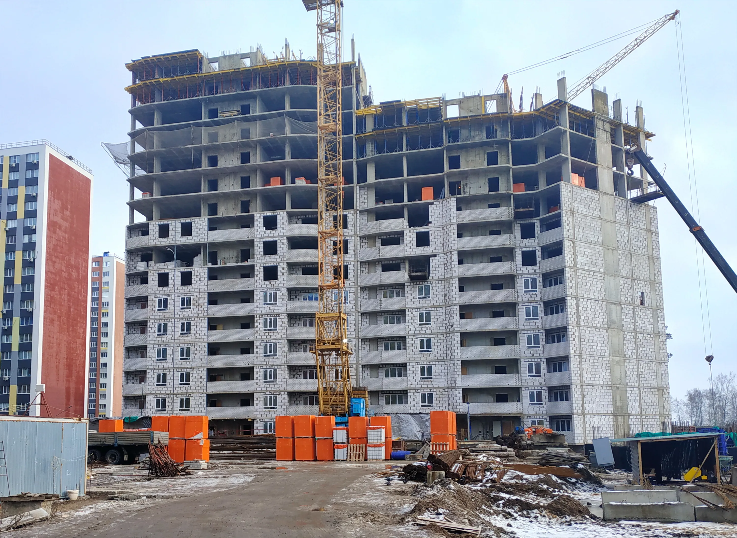 ЖК "Боровое" ход строительства