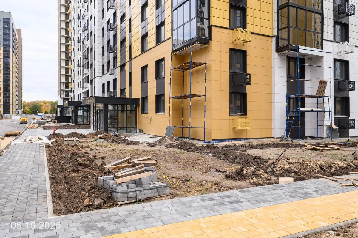 ЖК Яблоневые сады ход строительства