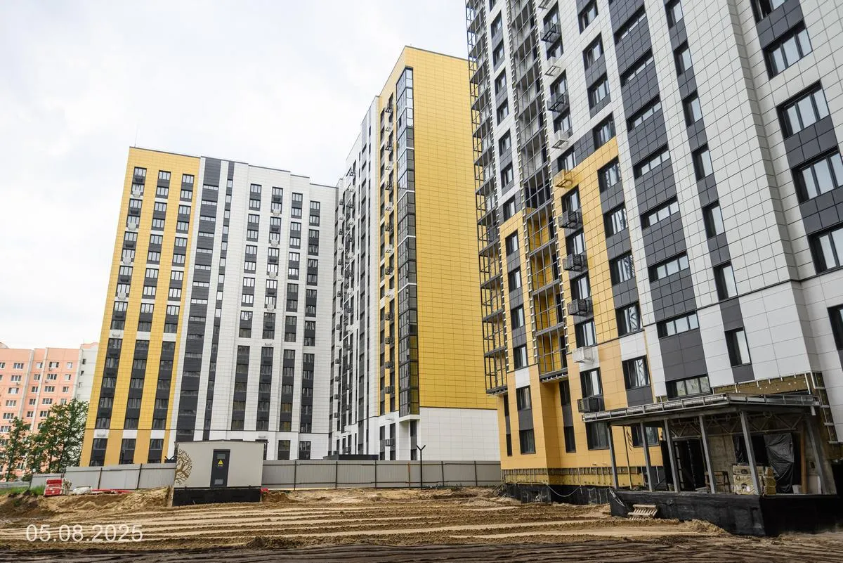 ЖК Яблоневые сады ход строительства