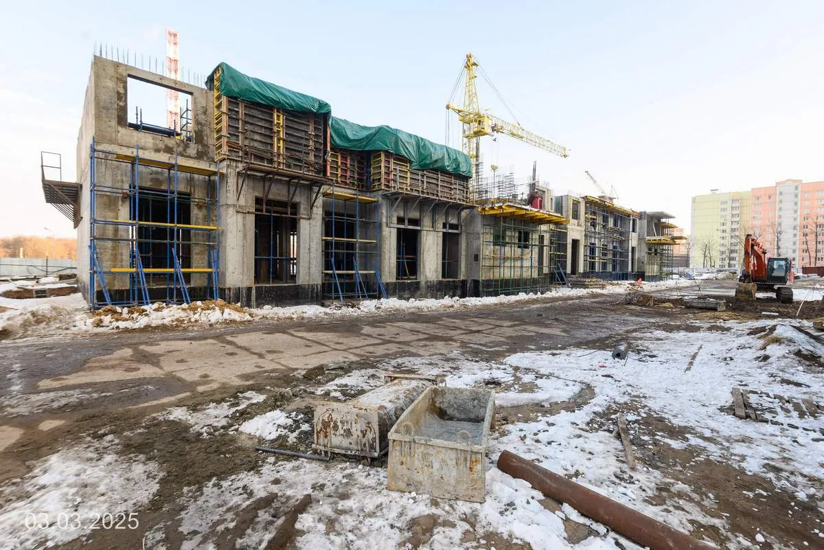 ЖК Яблоневые сады ход строительства