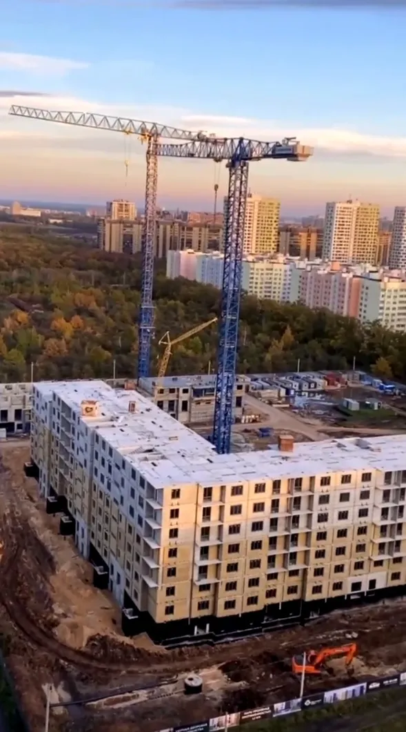 ЖК Яблоневые сады ход строительства