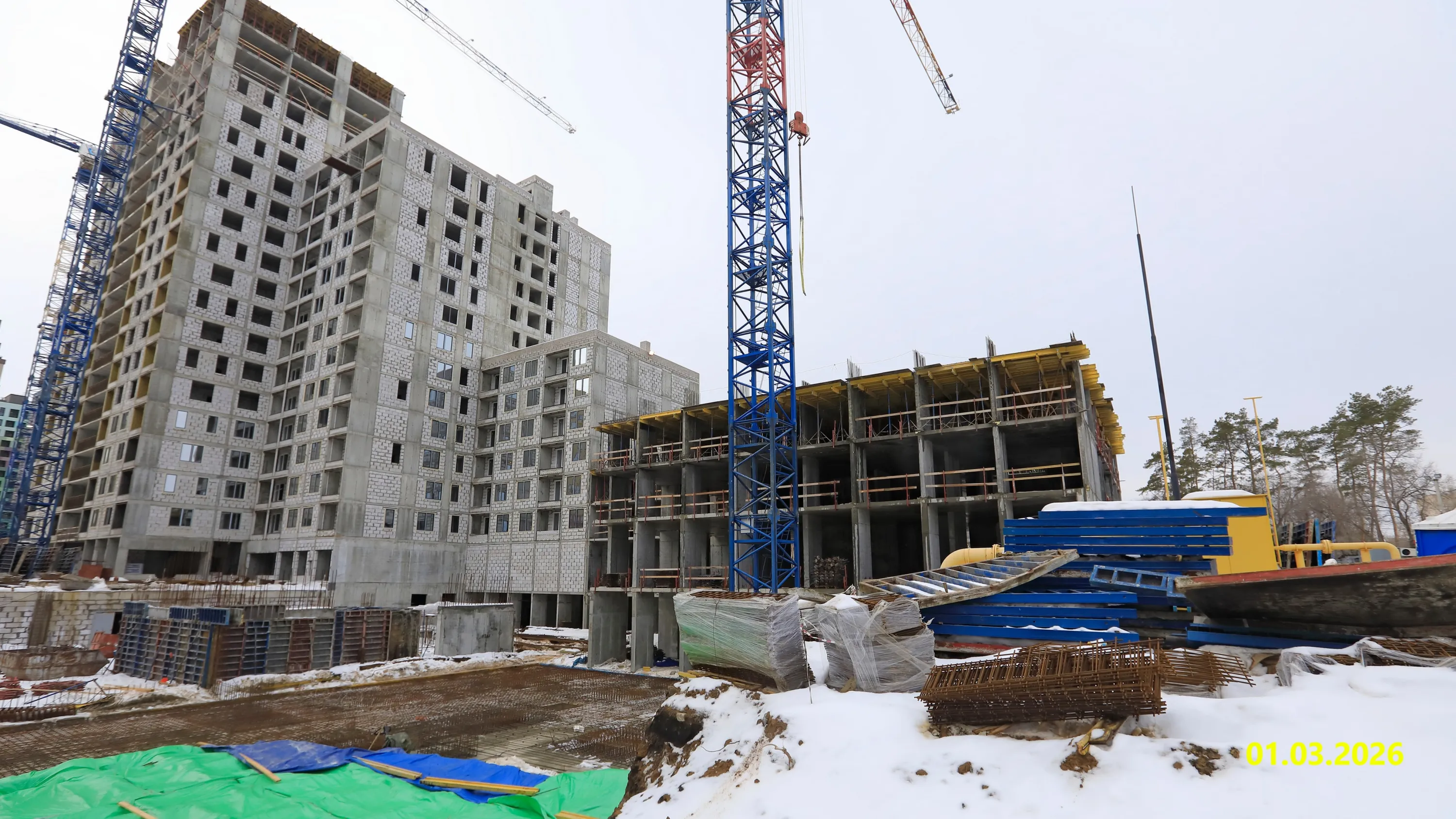 ЖК "Бунин" ход строительства