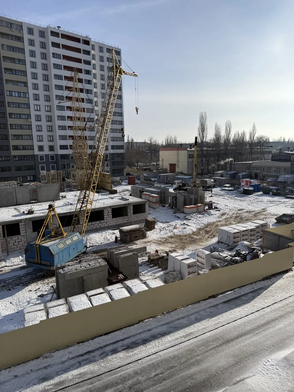 ЖК "Ю" ход строительства