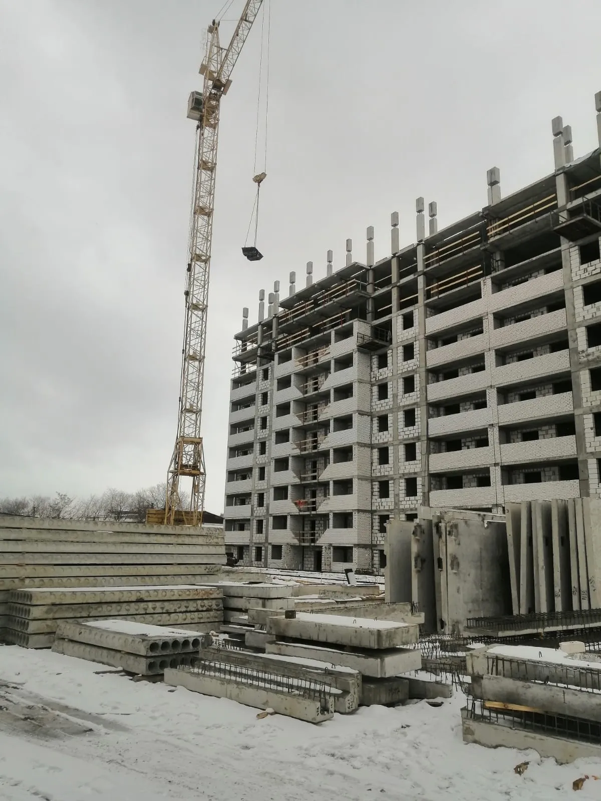 ЖК "Ю" ход строительства