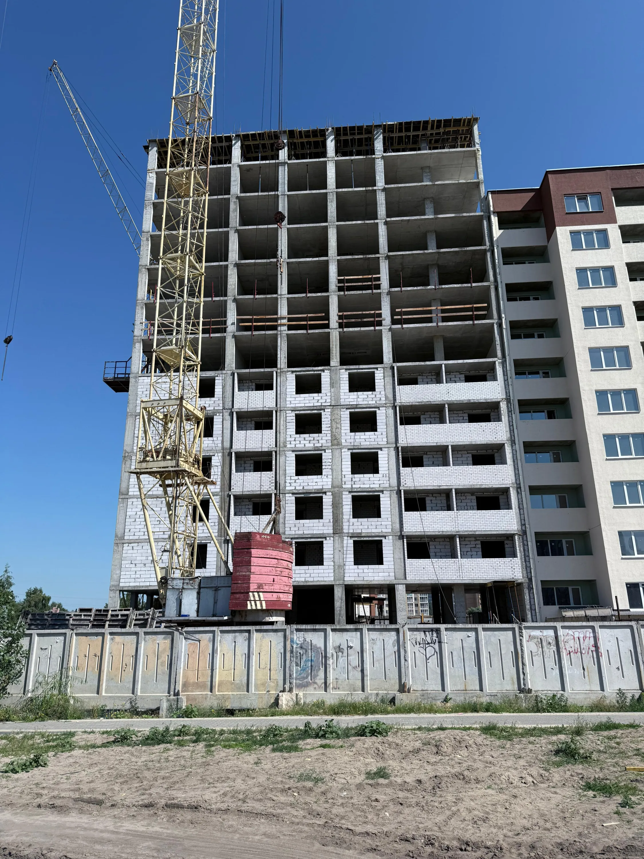 ЖК "ВОЛНА 1" ход строительства